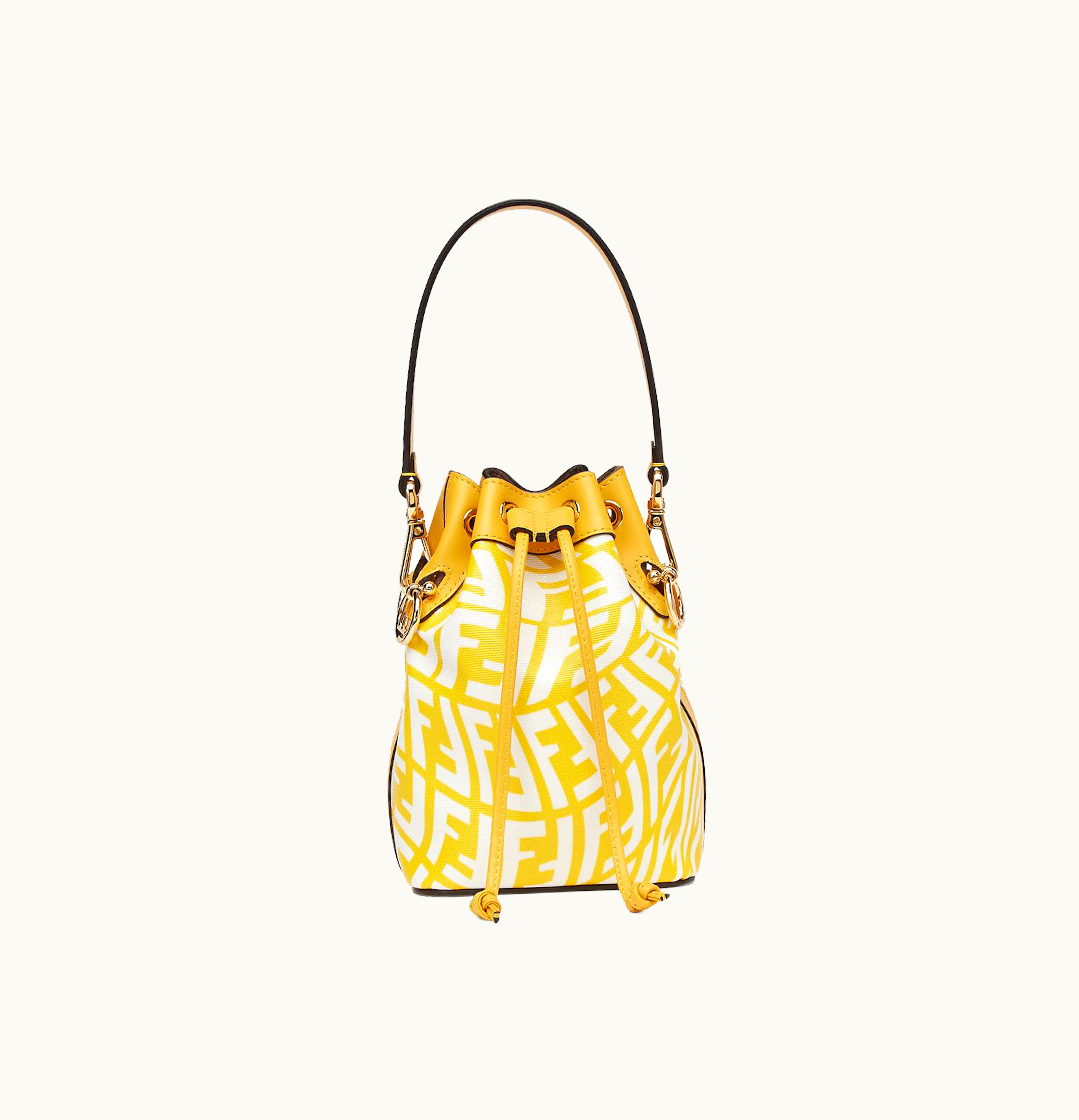 Fendi Fendi Mon Tresor Shoulder Bag Small Yellow