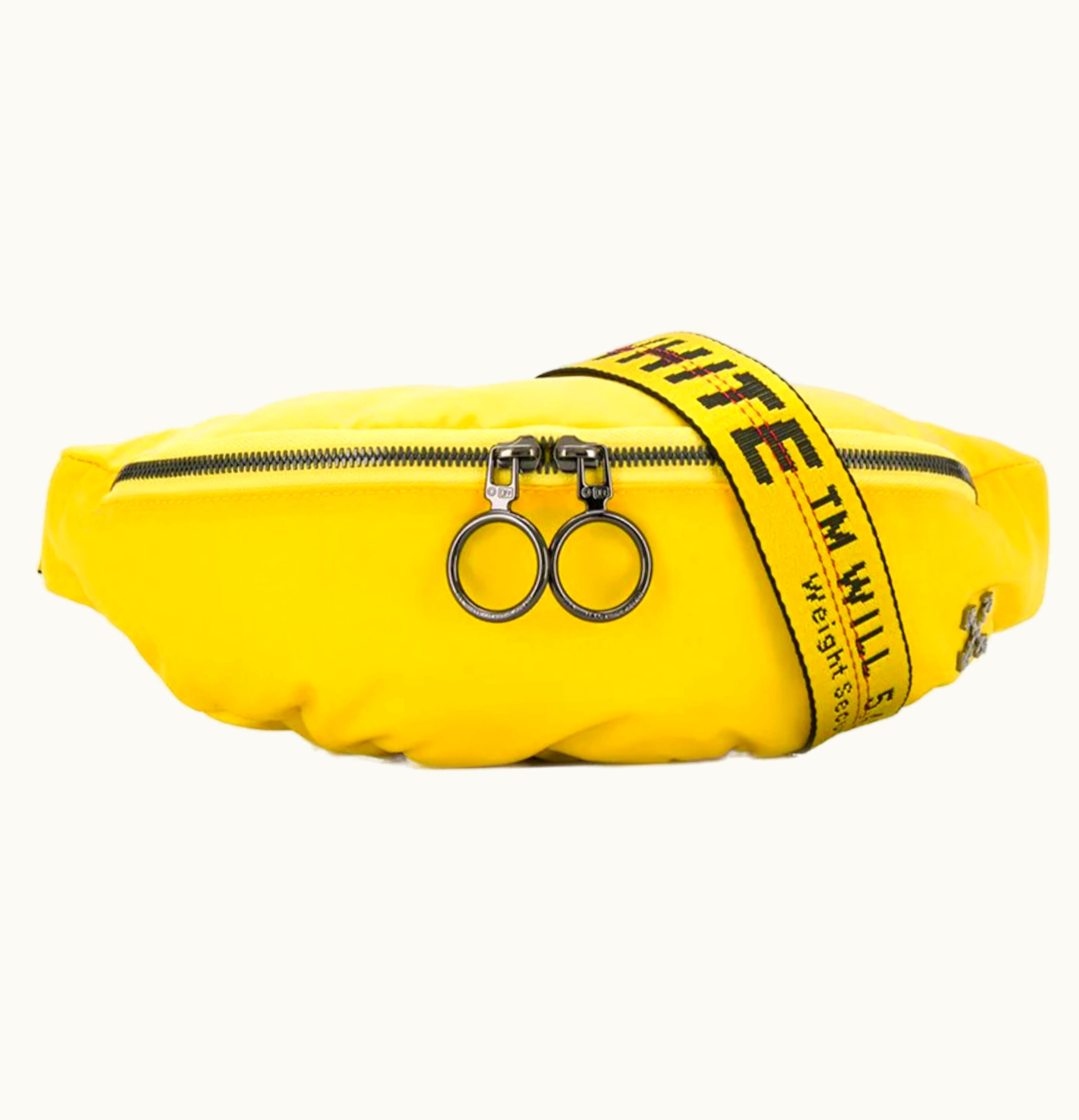 OFF-WHITE OFF WHITE Industrial Strap Belt Bag Yellow