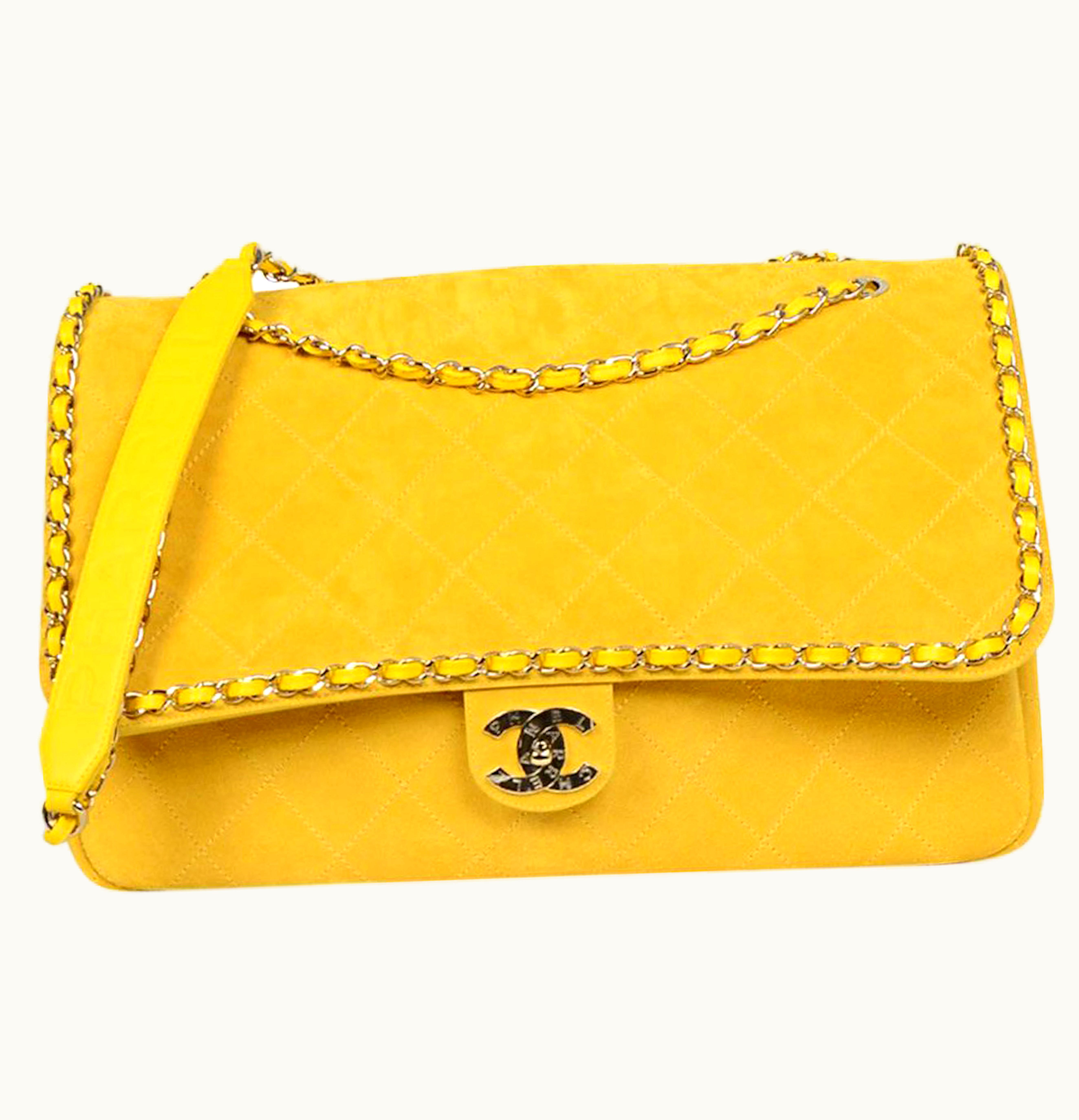 Chanel Chanel Flap Bag x Pharrell XXL Yellow