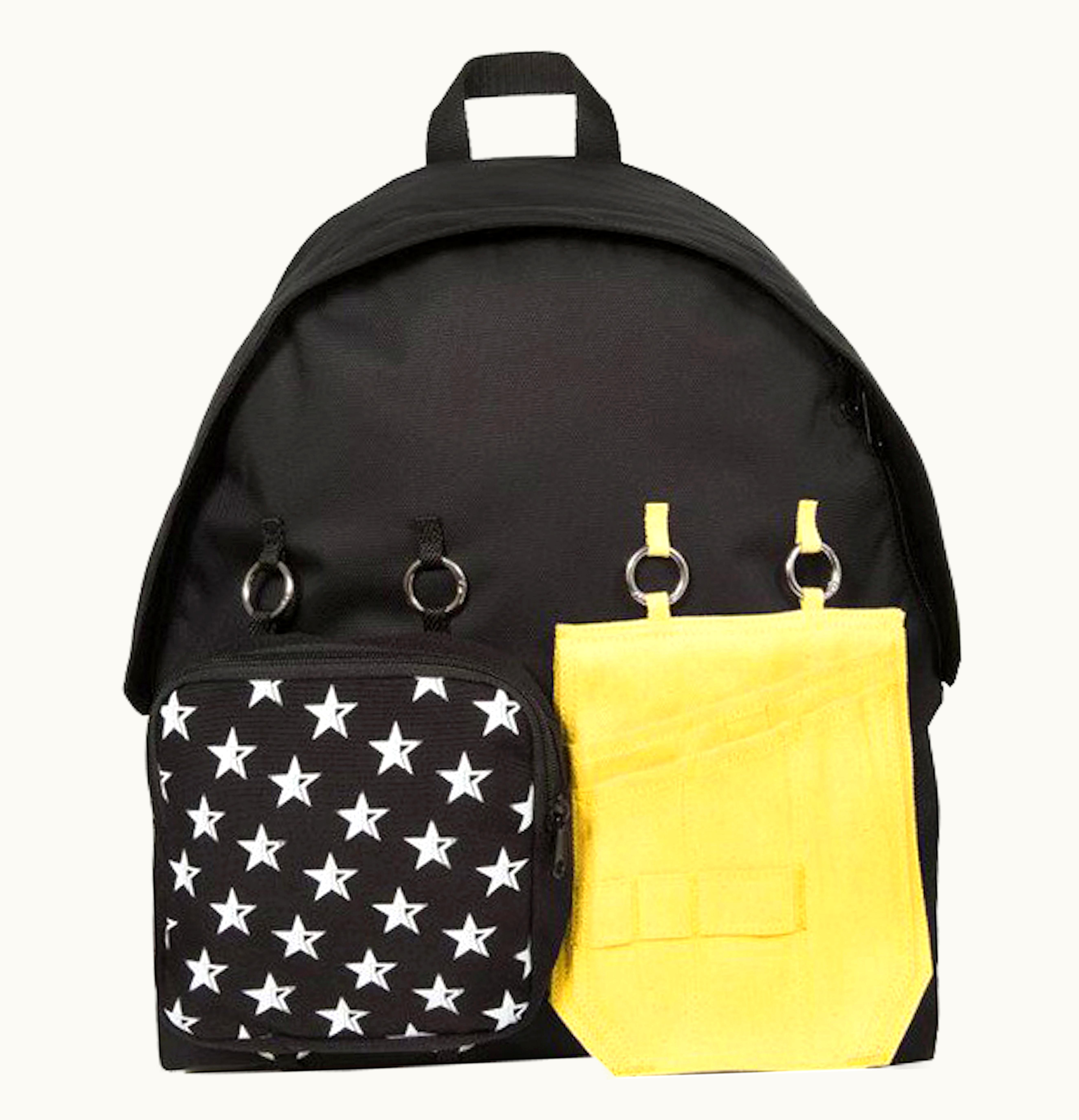 Raf Simons Raf Simons x Eastpak Padded Doublr Backpack Black Yellow