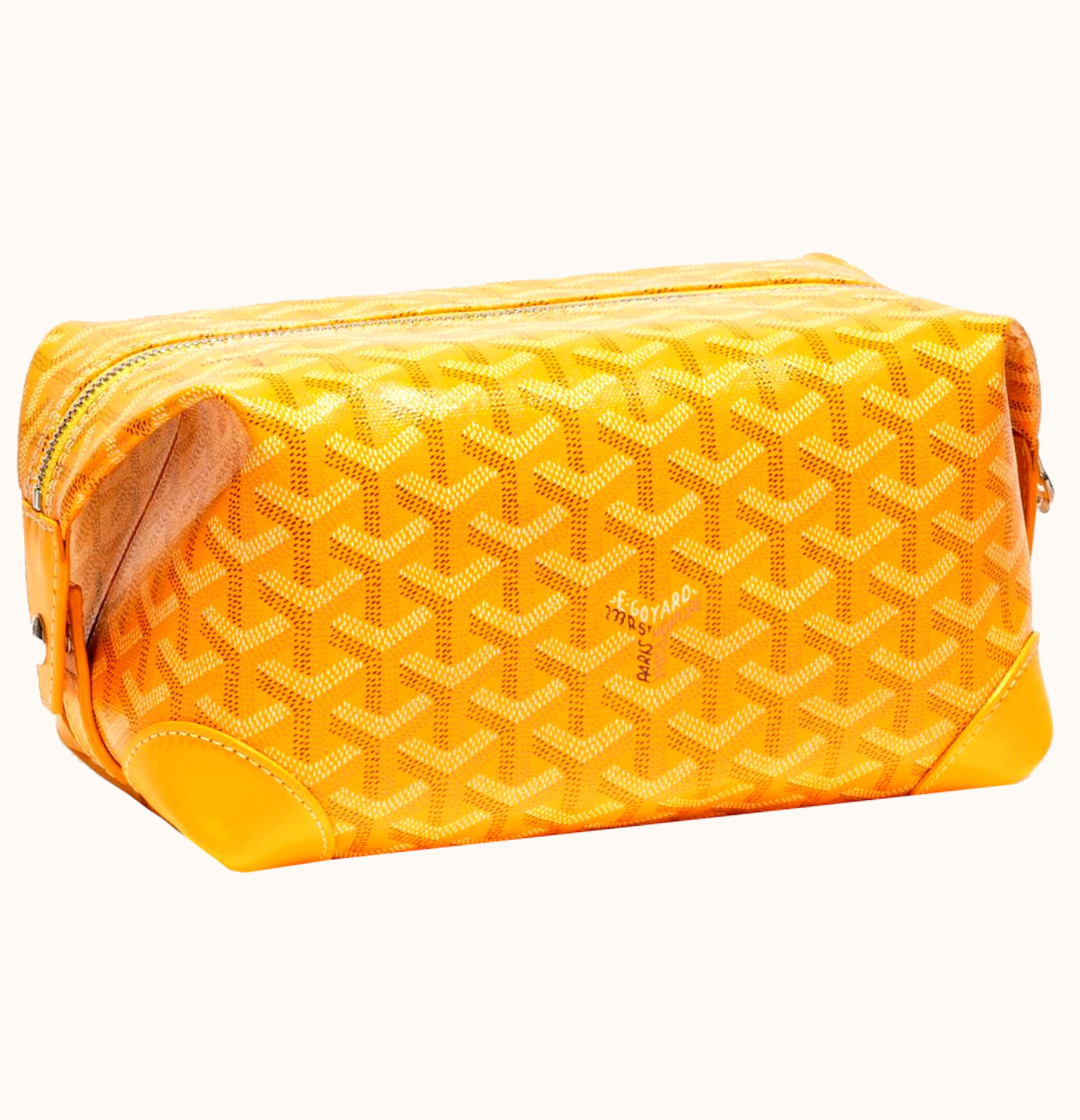 Goyard Goyard Boeing 25 Toilet Bag Yellow