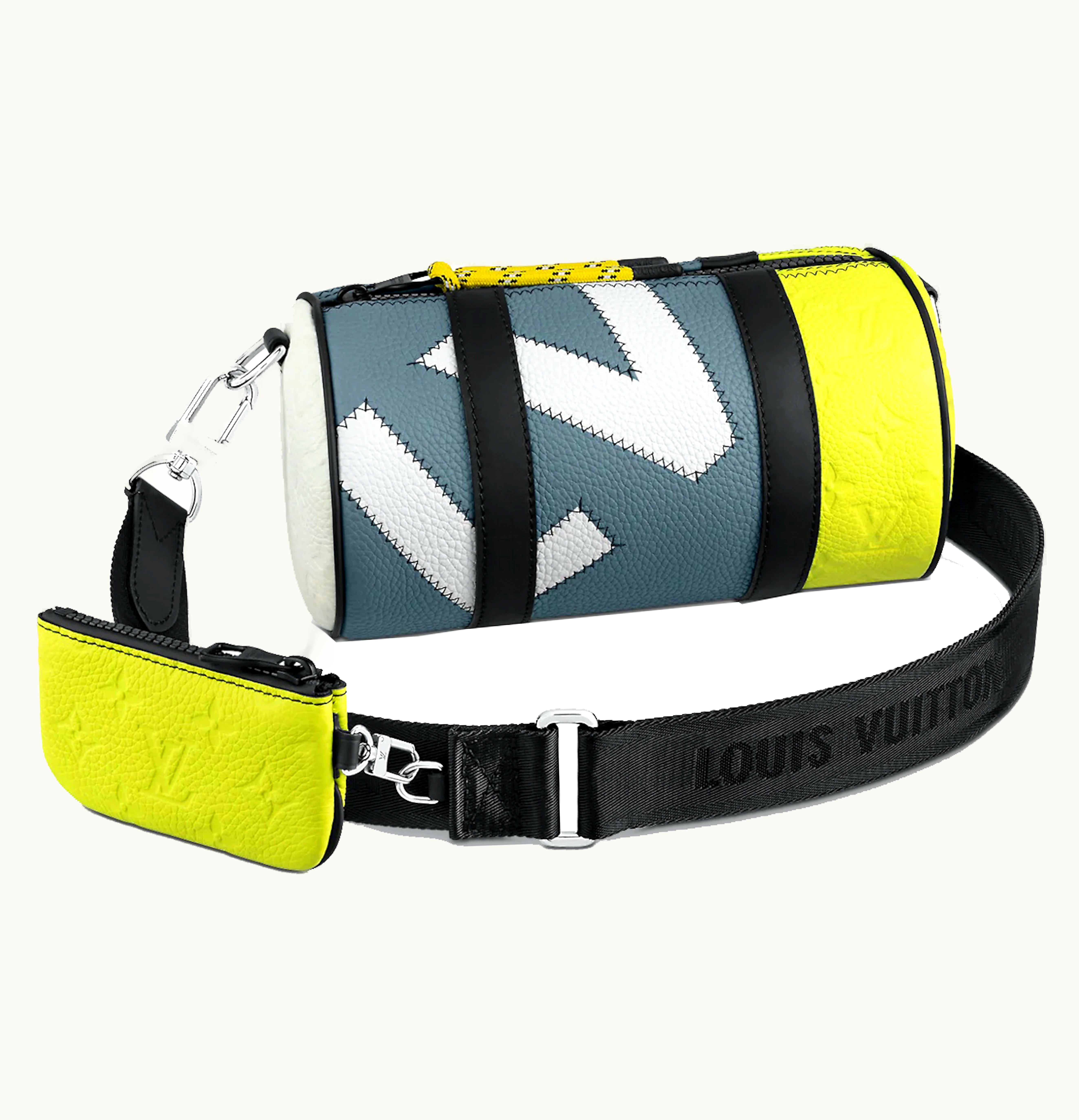 Louis Vuitton Louis Vuitton Polochon Bag Blue Yellow