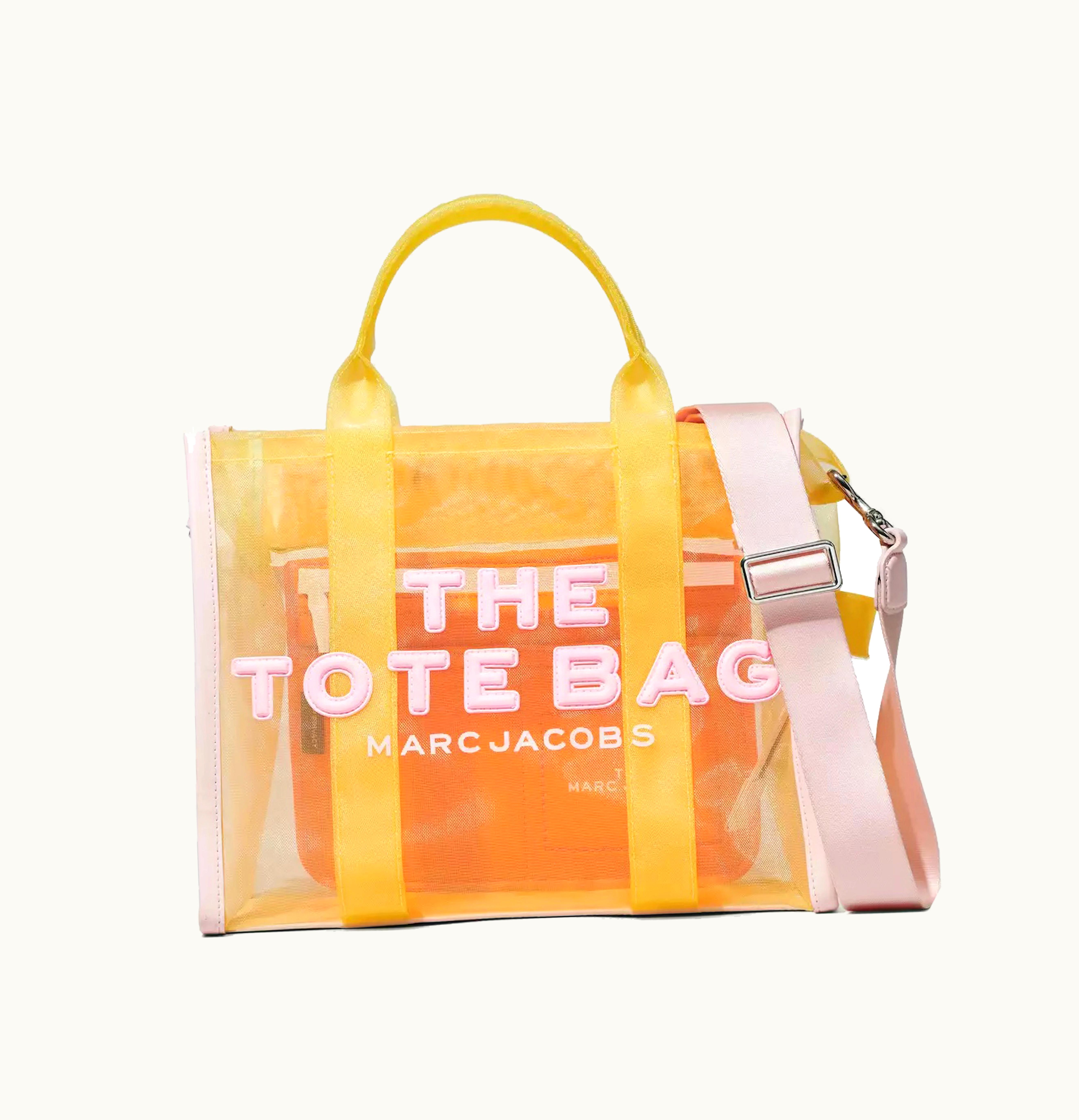 Marc Jacobs The Marc Jacobs The Mesh Tote Bag Small Yellow Multi