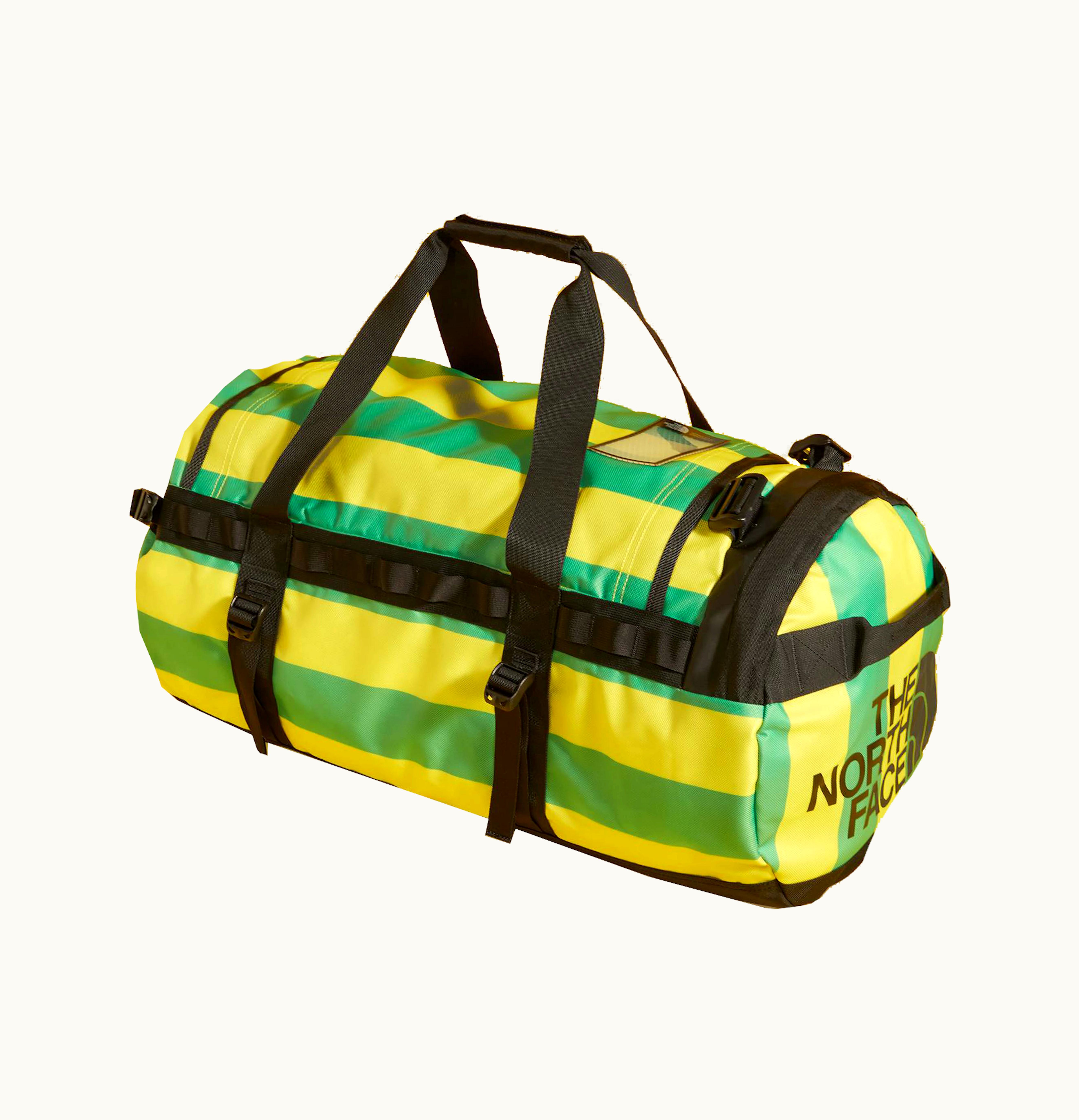 Gucci Gucci x The North Face Base Camp Duffle Bag Green Yellow