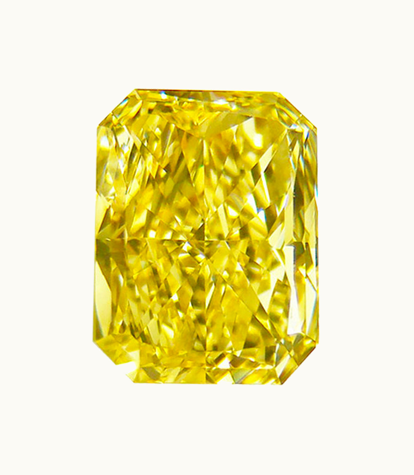 Loose Yellow Diamonds Radiant Loose Yellow Diamonds Color W - Clarity VVS2 - Cut Good - Shape Radiant