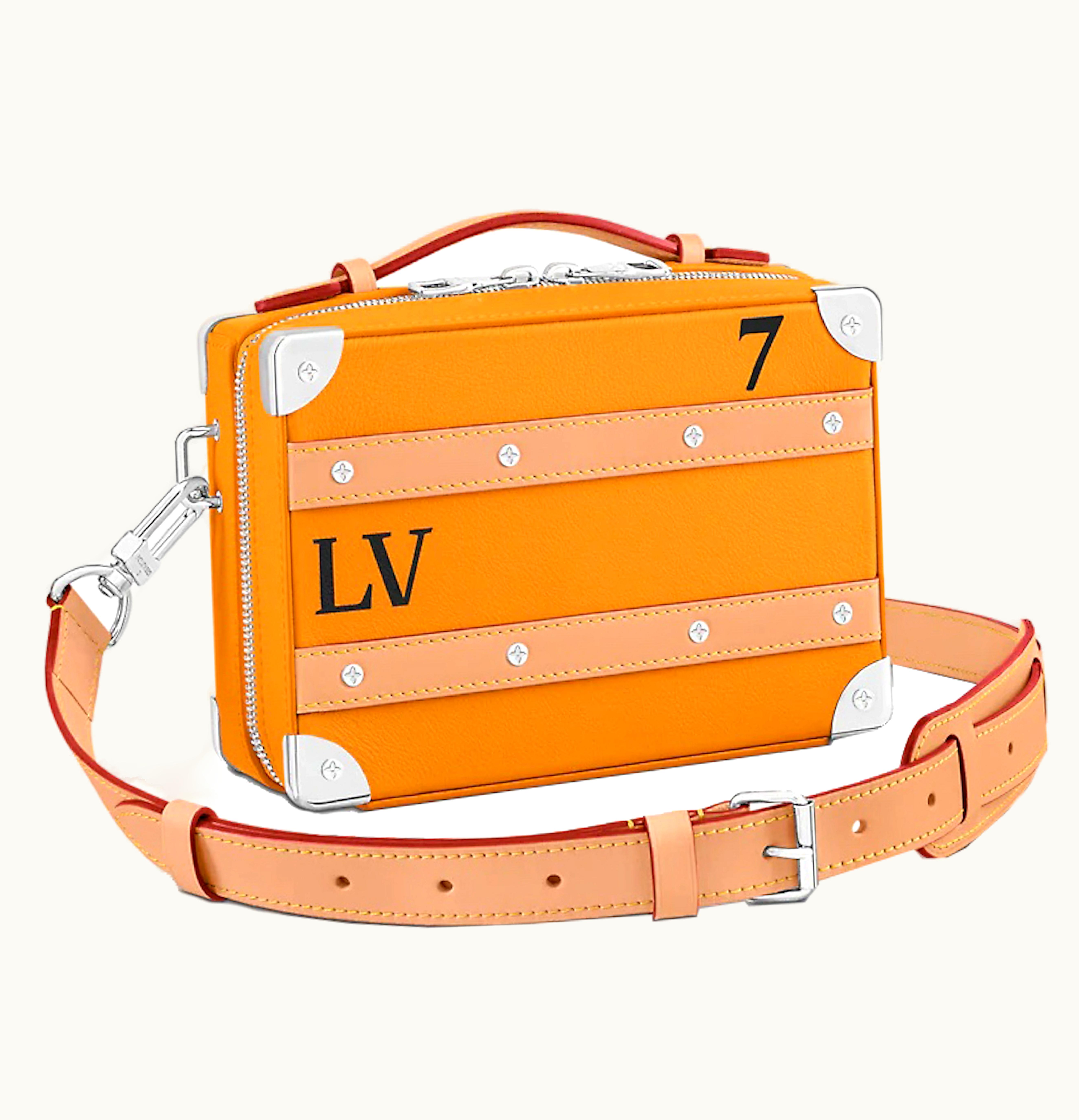 Louis Vuitton Louis Vuitton Handle Soft Trunk Saffron Yellow