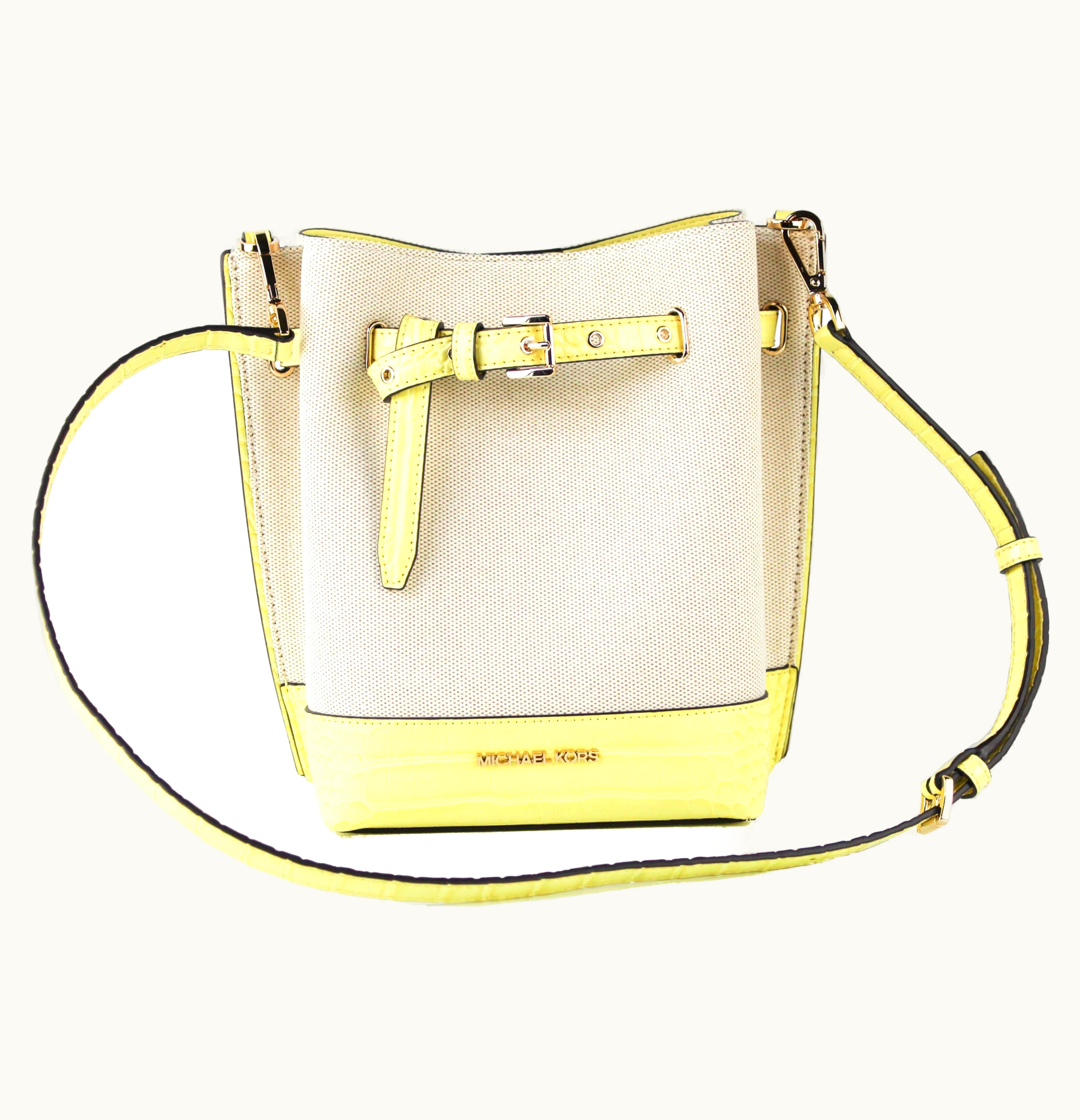 Michael Kors Michael Kors Emilia Bucket Bag Small Buttercup