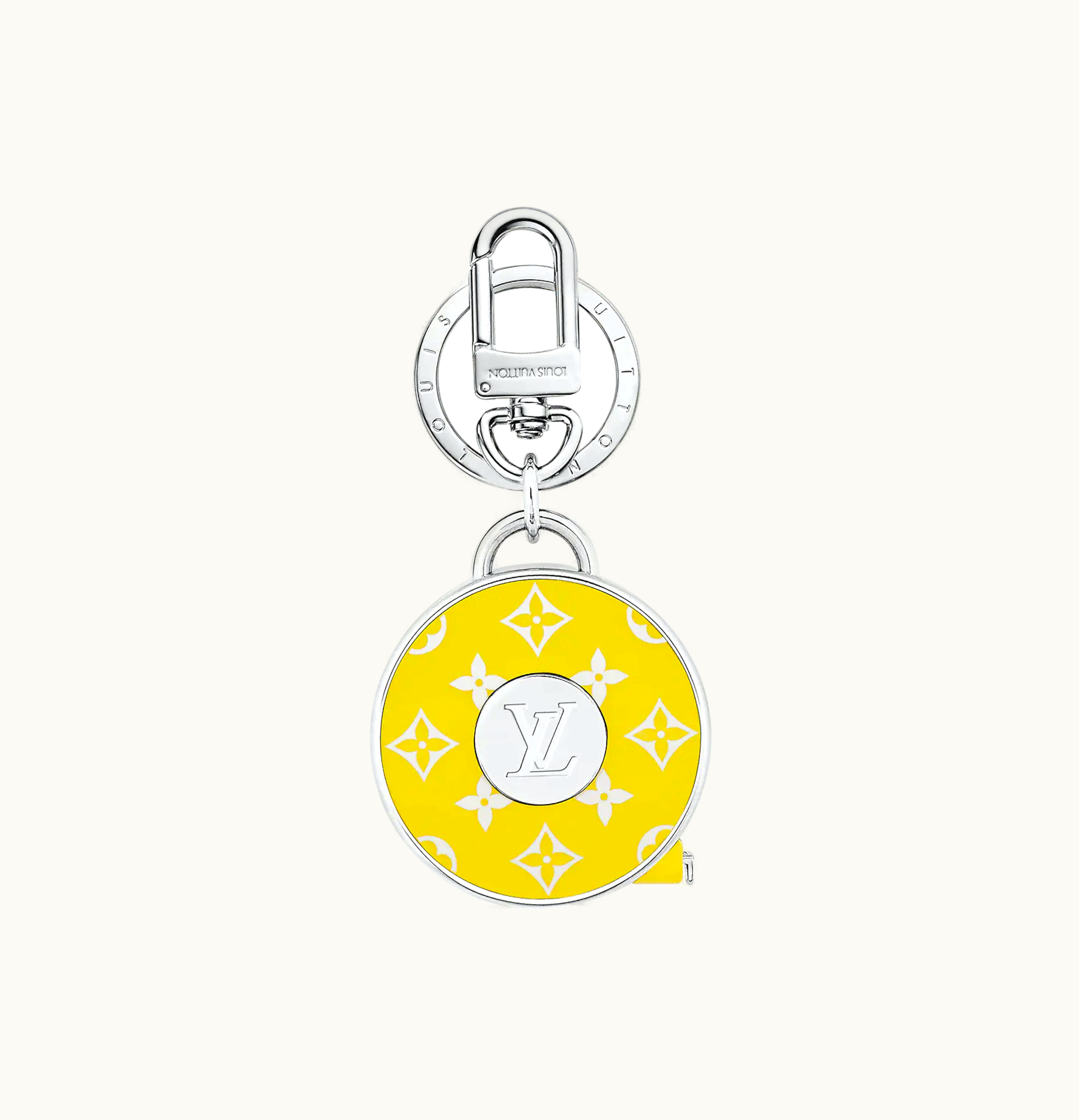 Louis Vuitton Louis Vuitton Metre Bag Charm and Key Holder Monogram Yellow