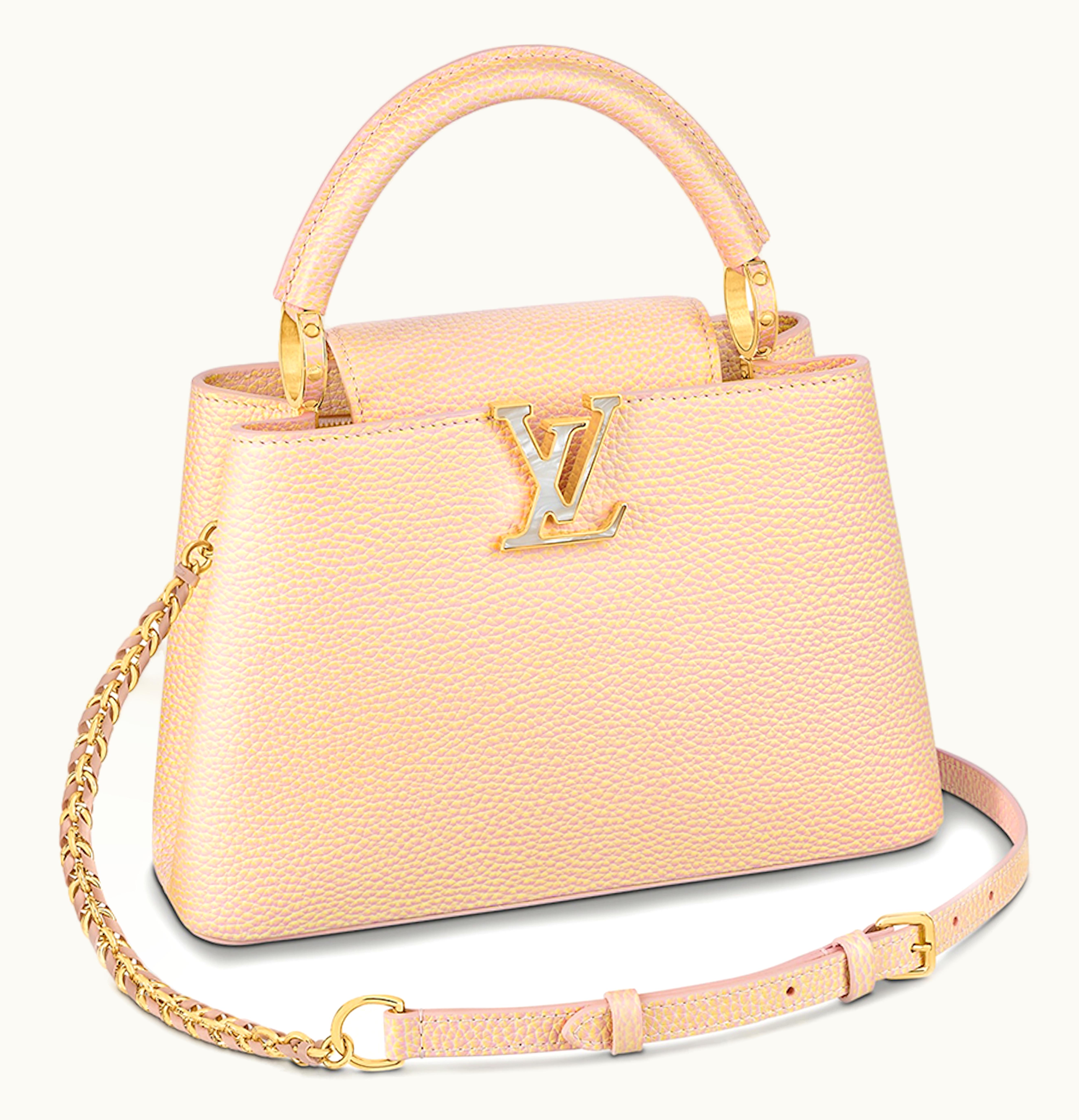 Louis Vuitton Louis Vuitton Capucines Bag BB Yellow