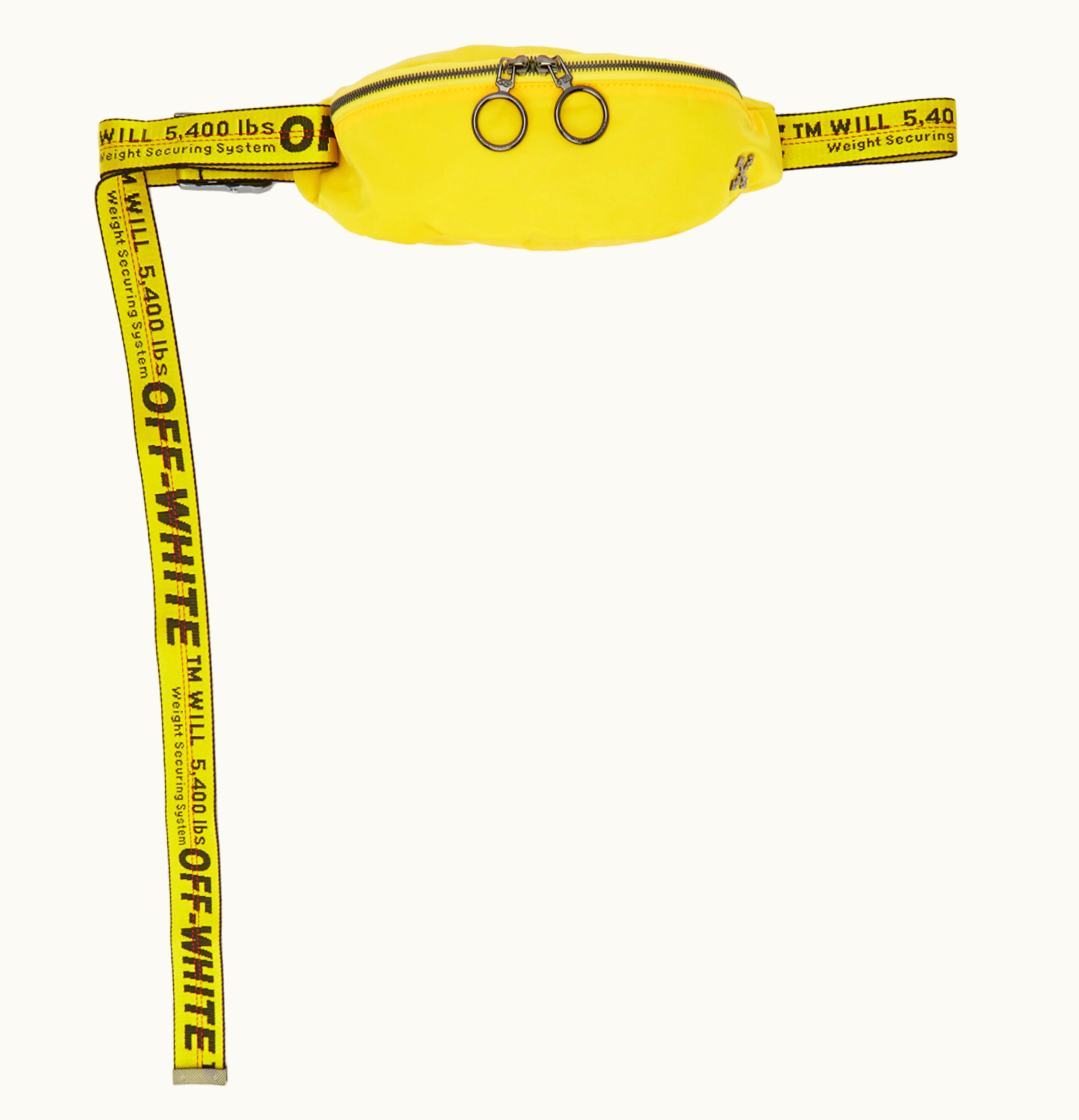 OFF-WHITE OFF WHITE Belt Bag Yellow