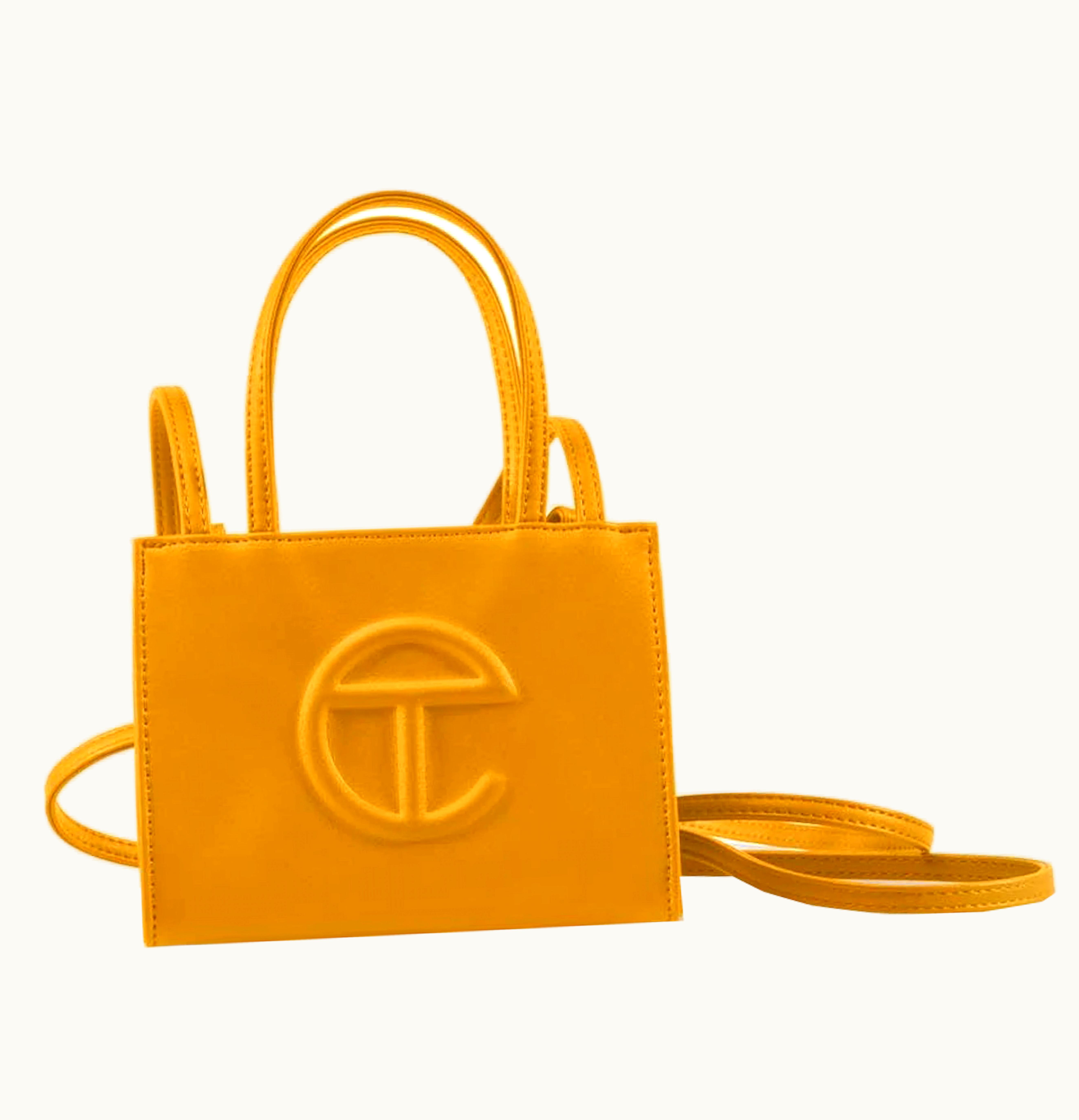 Telfar Telfar Shopping Bag Small Mustard