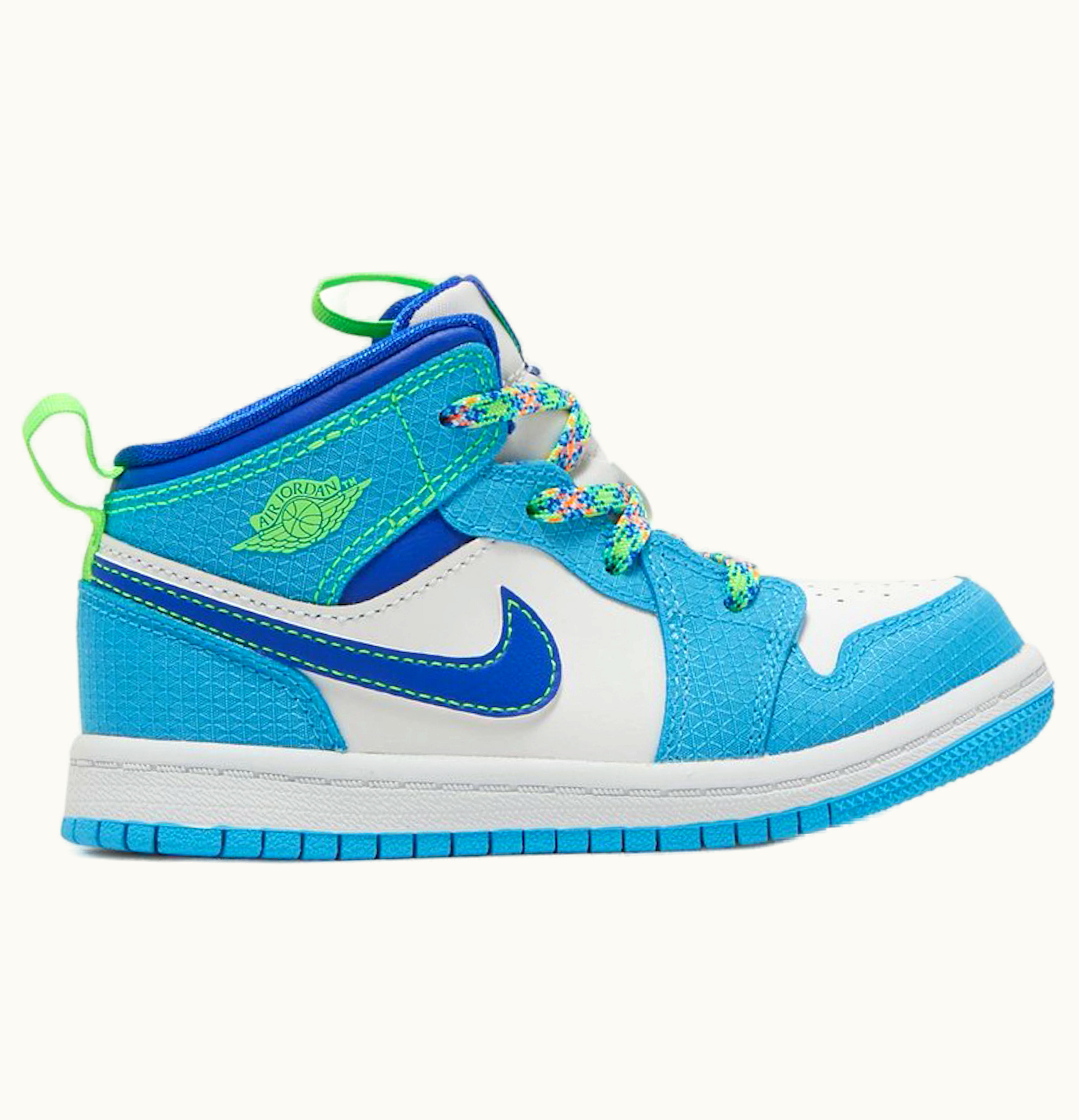 Jordan Air Jordan 1 Mid Powder Blue Racer Blue TD