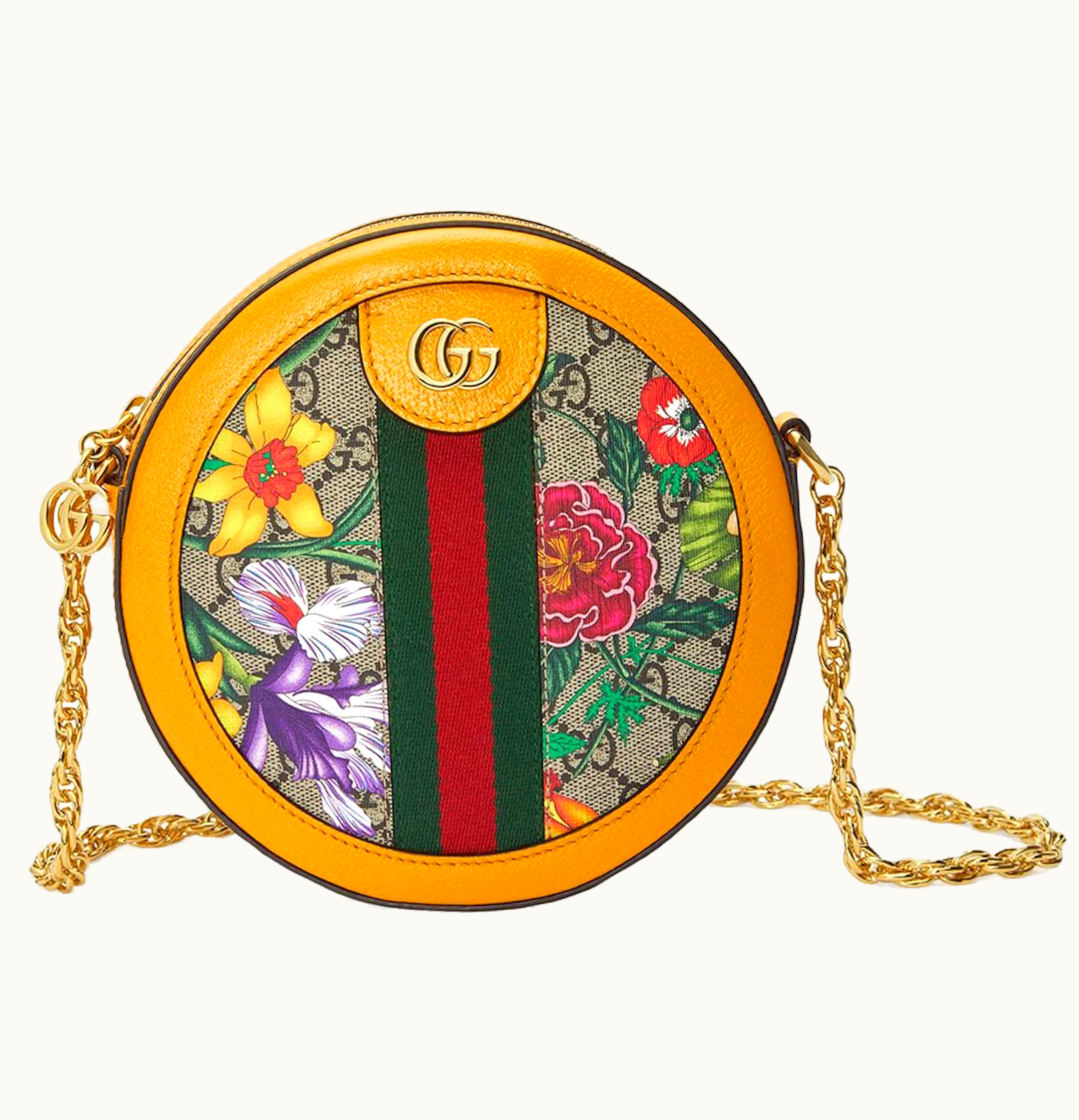 Gucci Gucci Floral Ophidia Shoulder Bag Multicolor