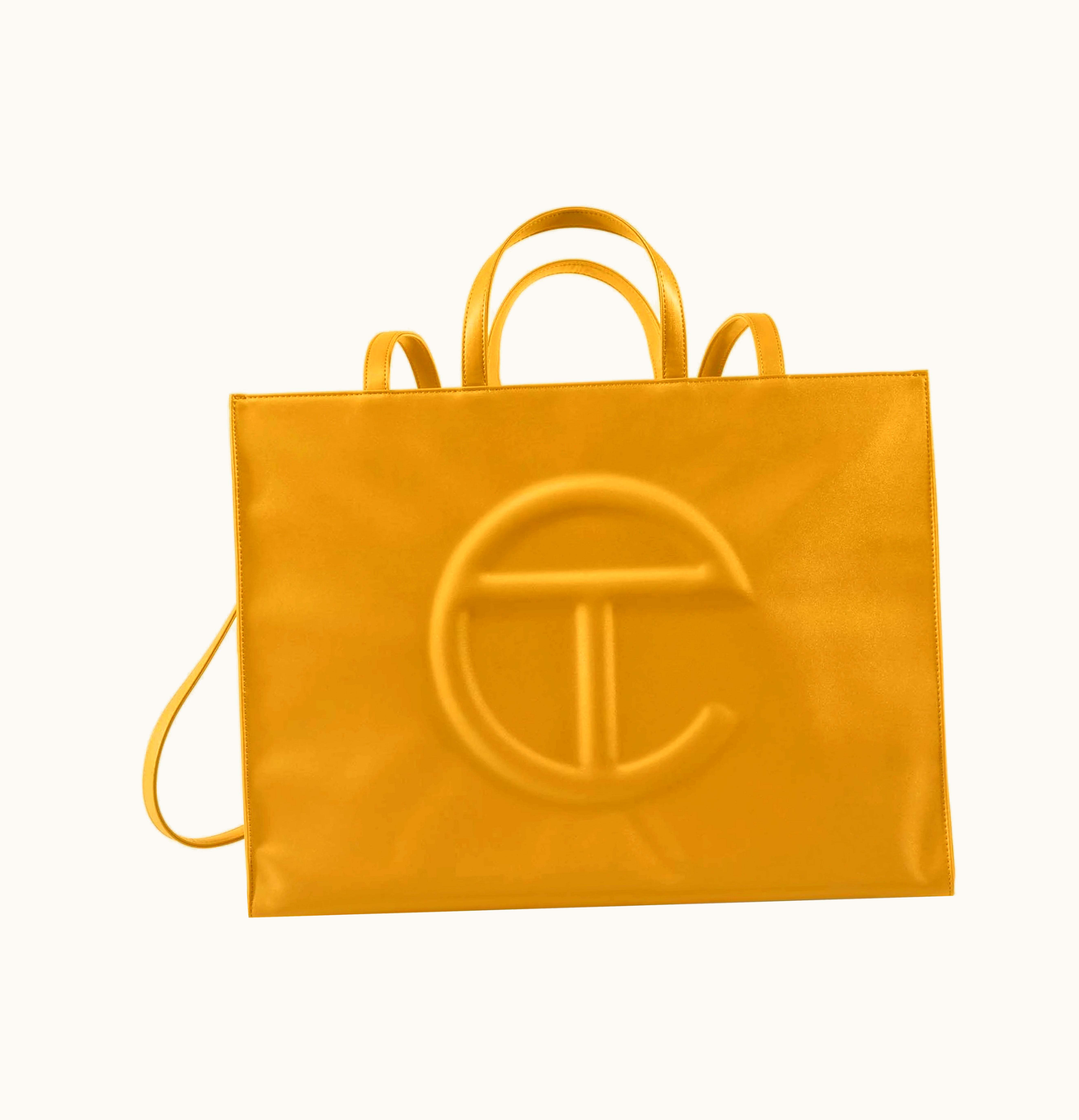 Telfar Telfar Shopping Bag Large Mustard
