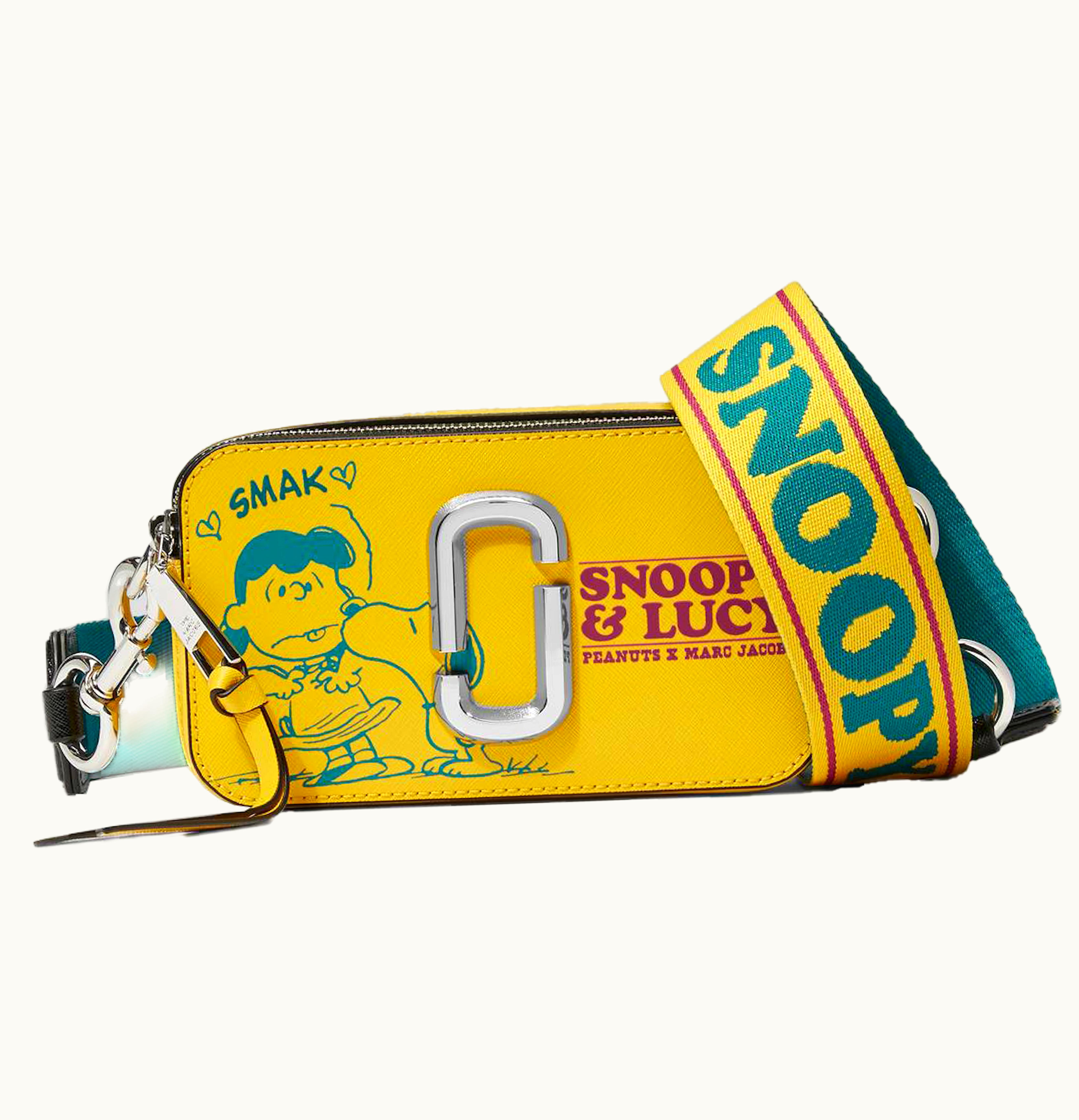 Marc Jacobs The Marc Jacobs x PEANUTS Snoopy Lucy The Snapshot Yellow