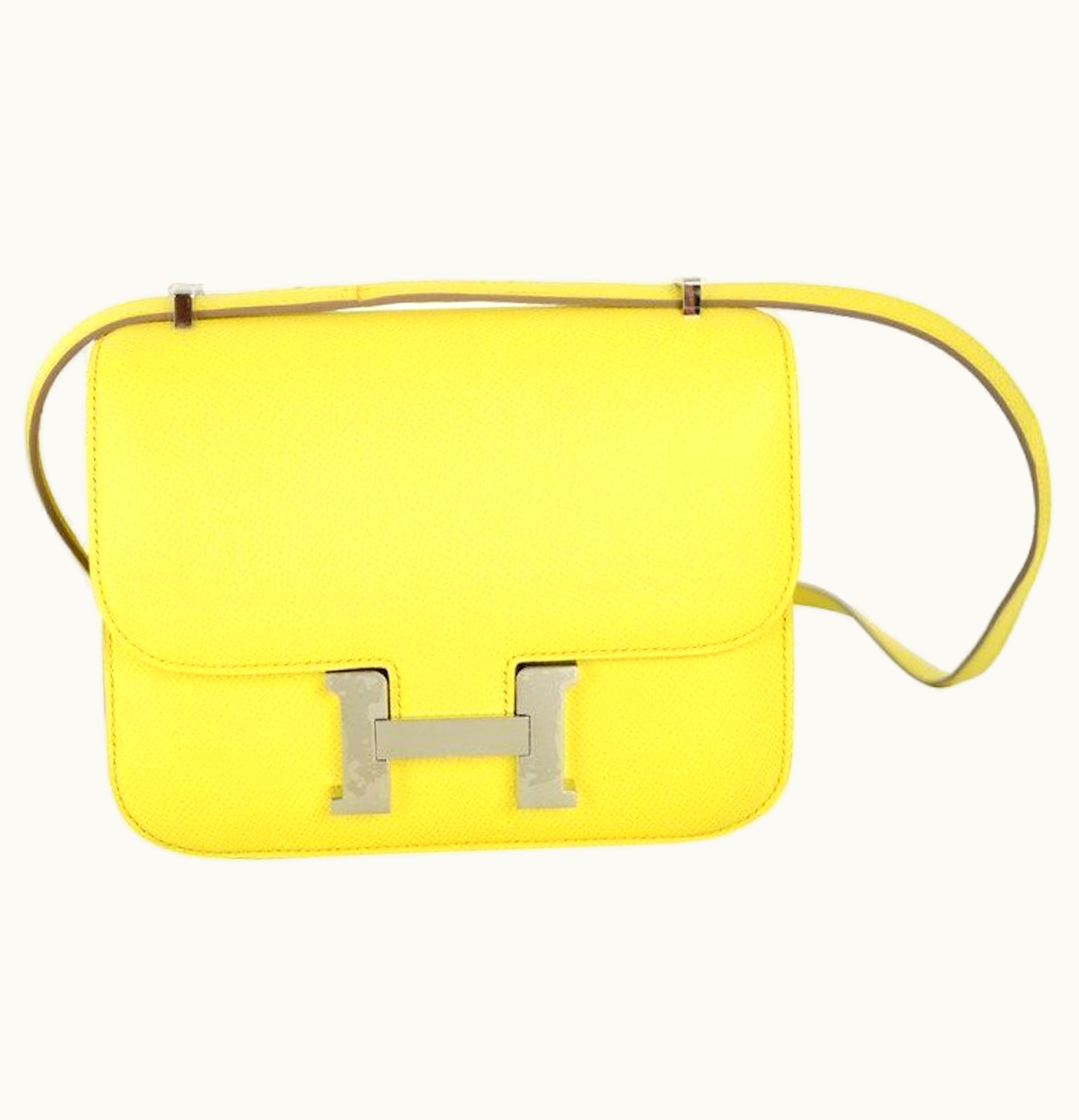 Hermès Hermes Constance Epsom 18 Soufre