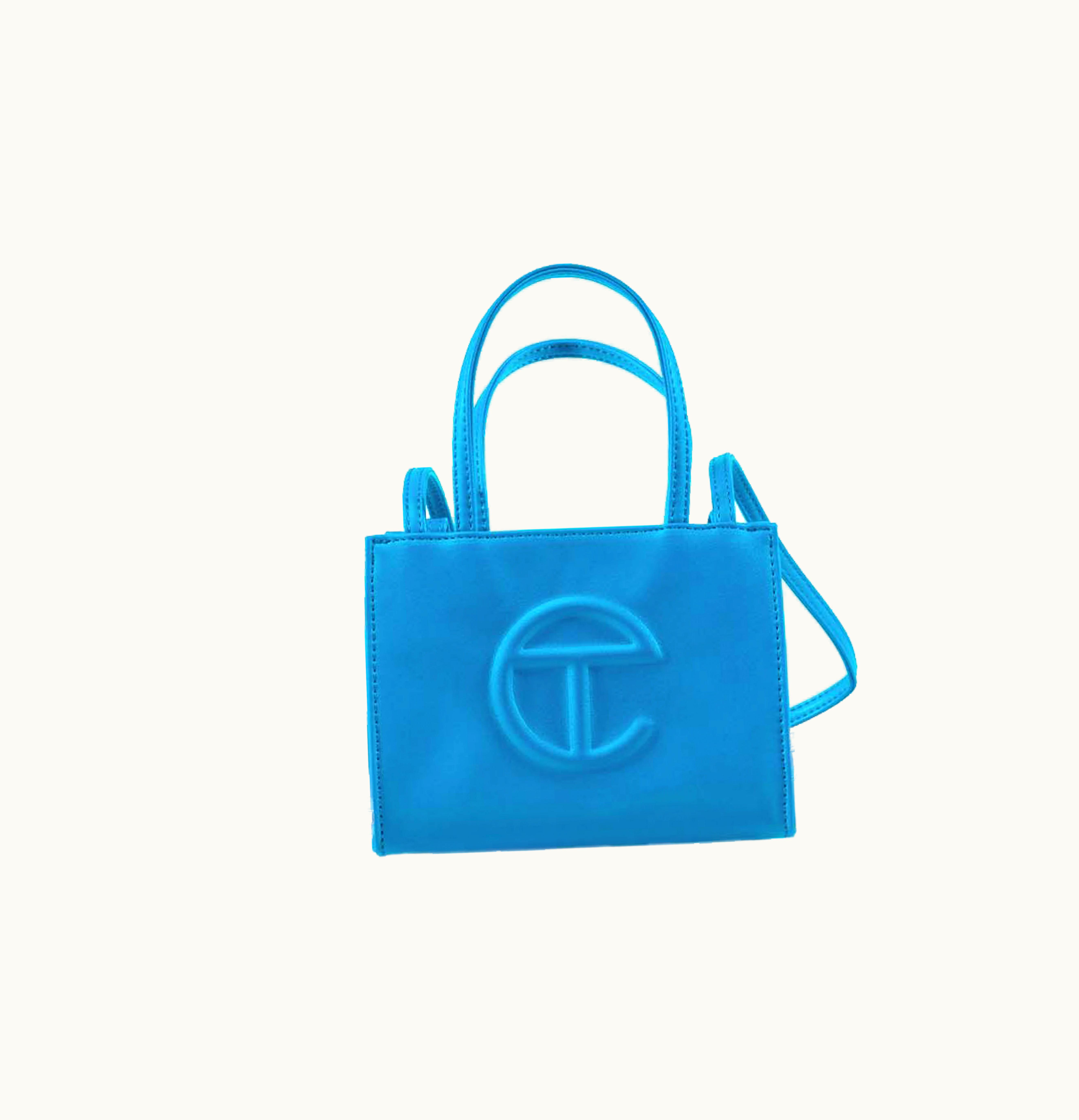 Telfar Telfar Shopping Bag Small Cyan