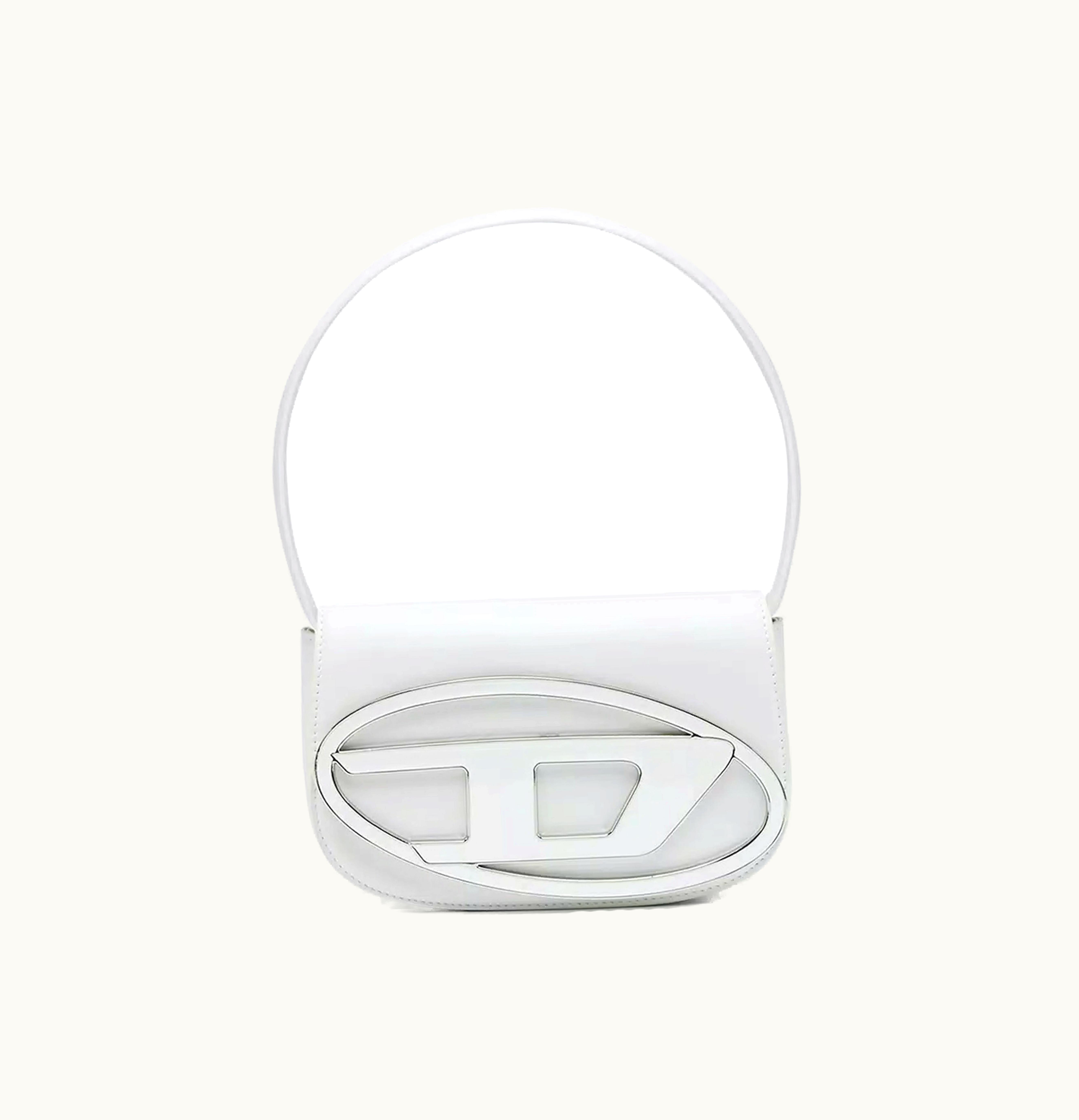 Diesel Diesel 1DR Shoulder Bag Nappa Leather White