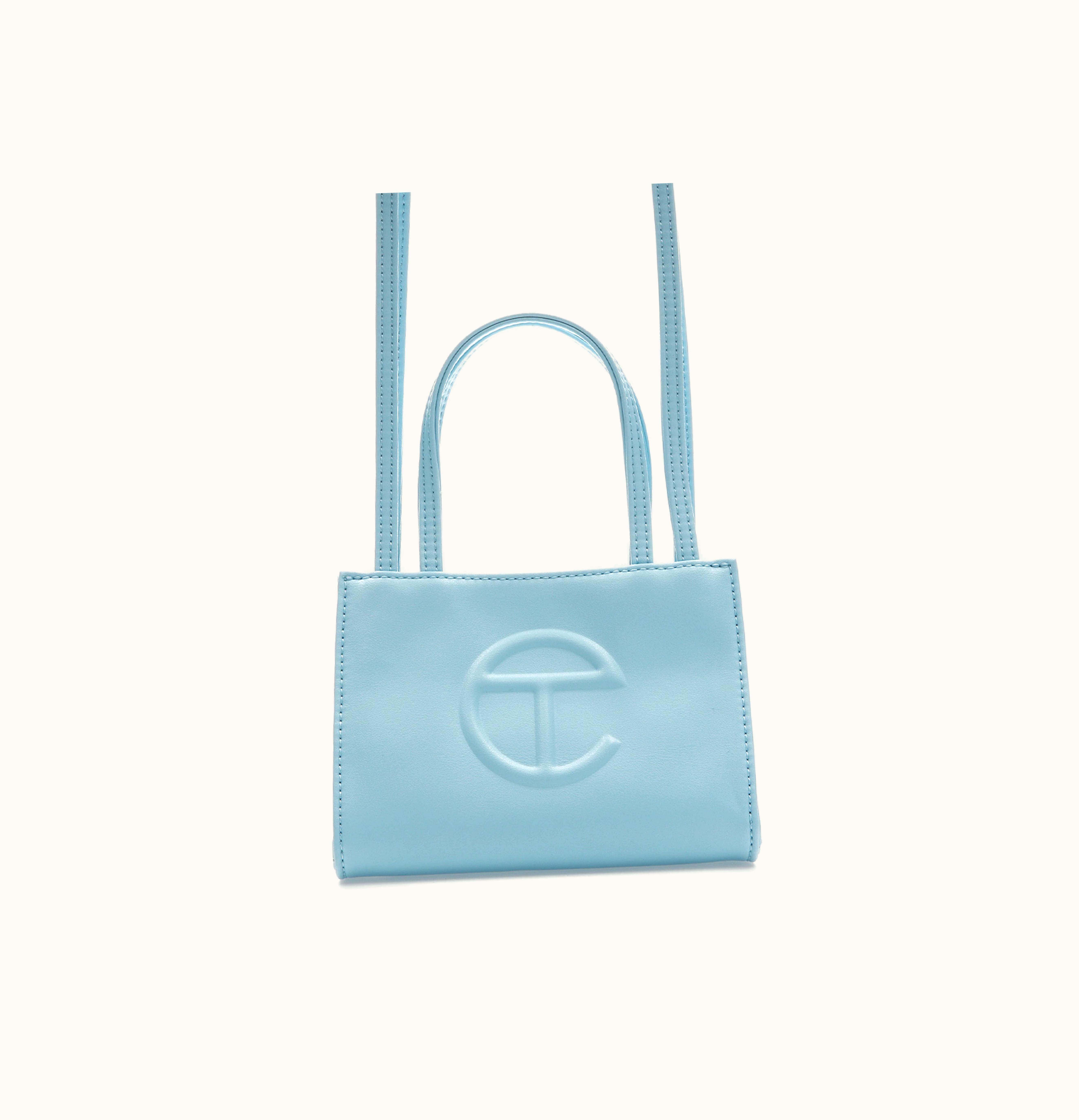Telfar Telfar Shopping Bag Small Pool Blue