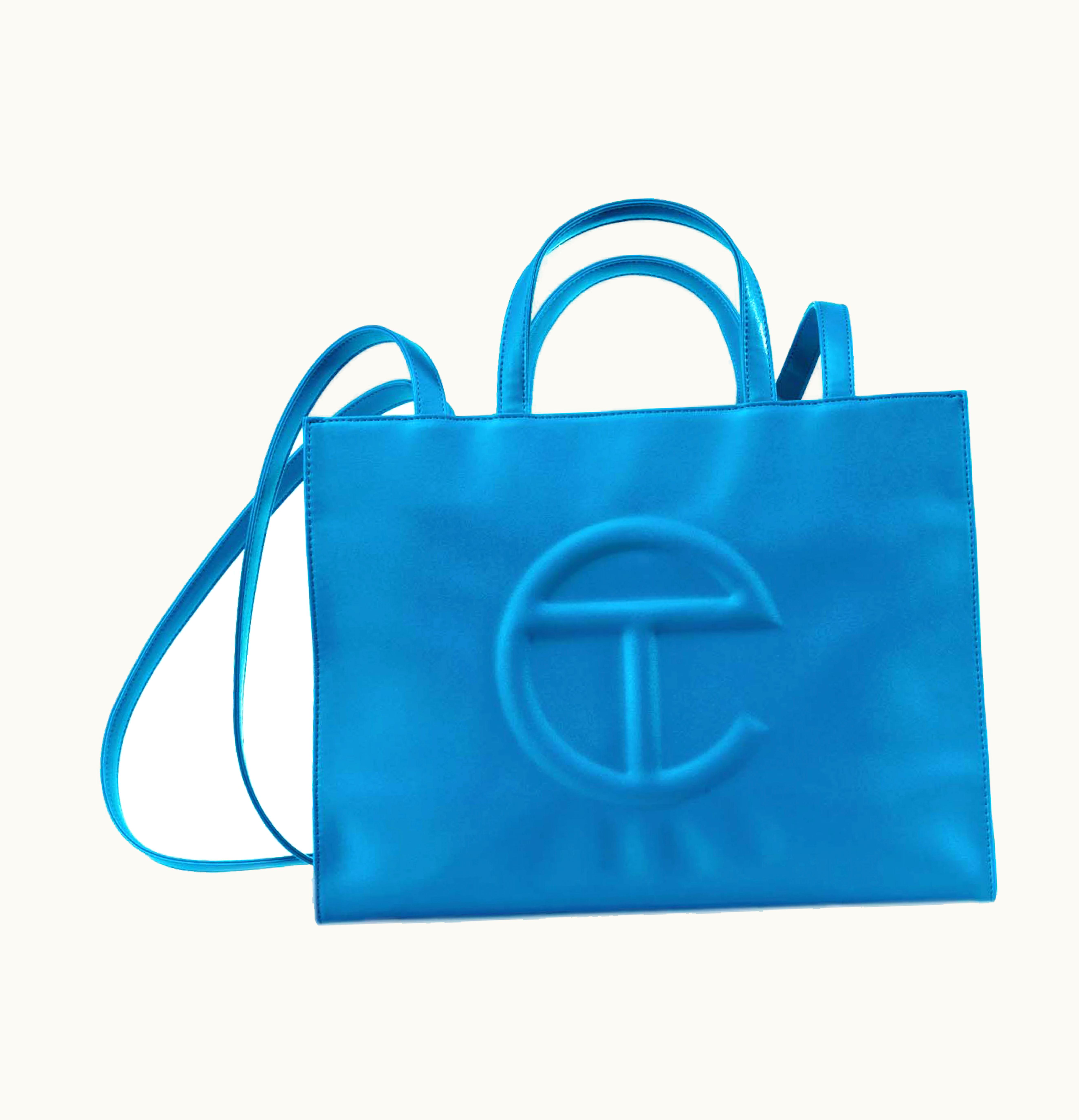 Telfar Telfar Shopping Bag Medium Cyan