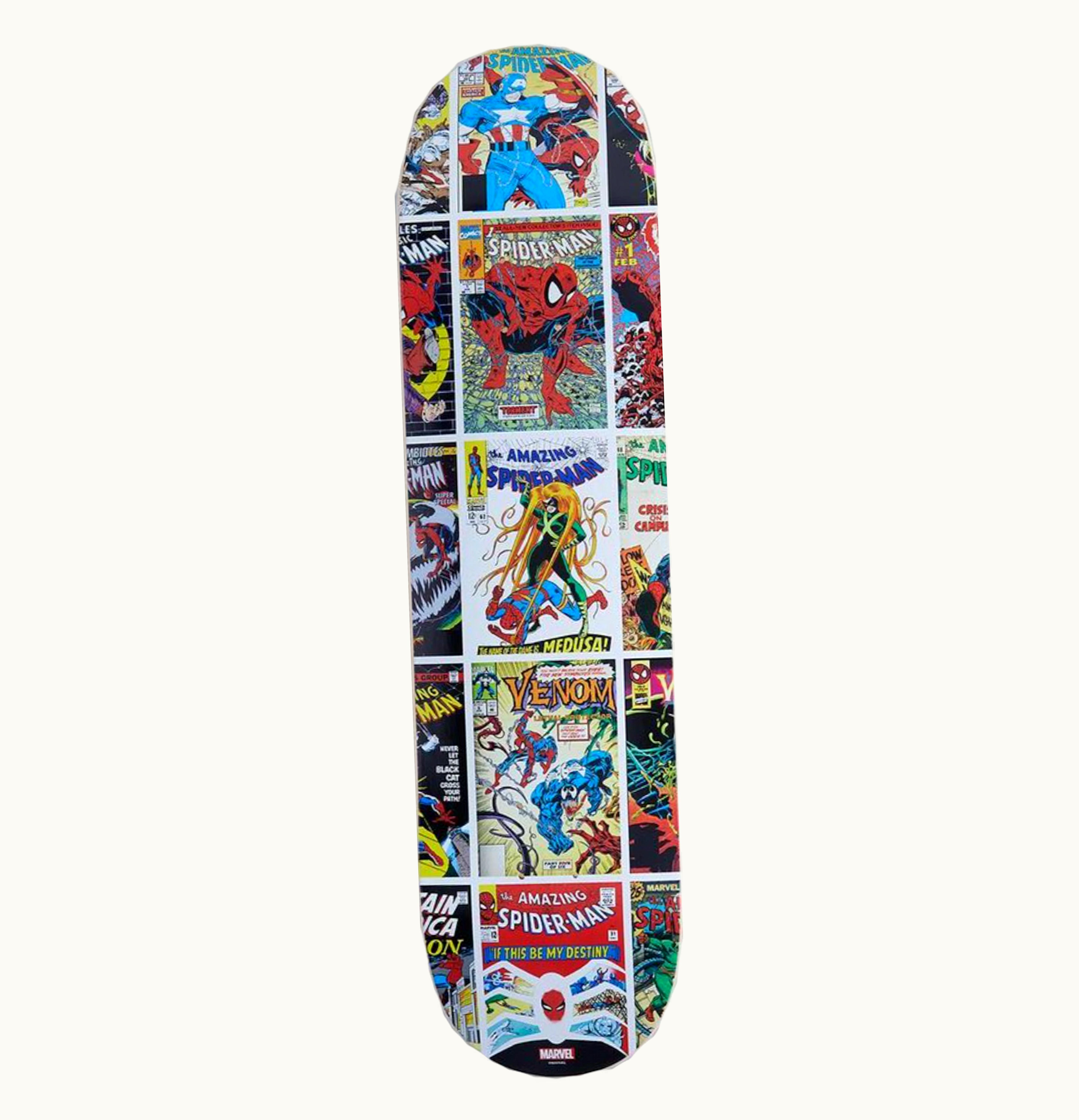 Kith Kith Spider Man Comic Covers Skateboard Deck