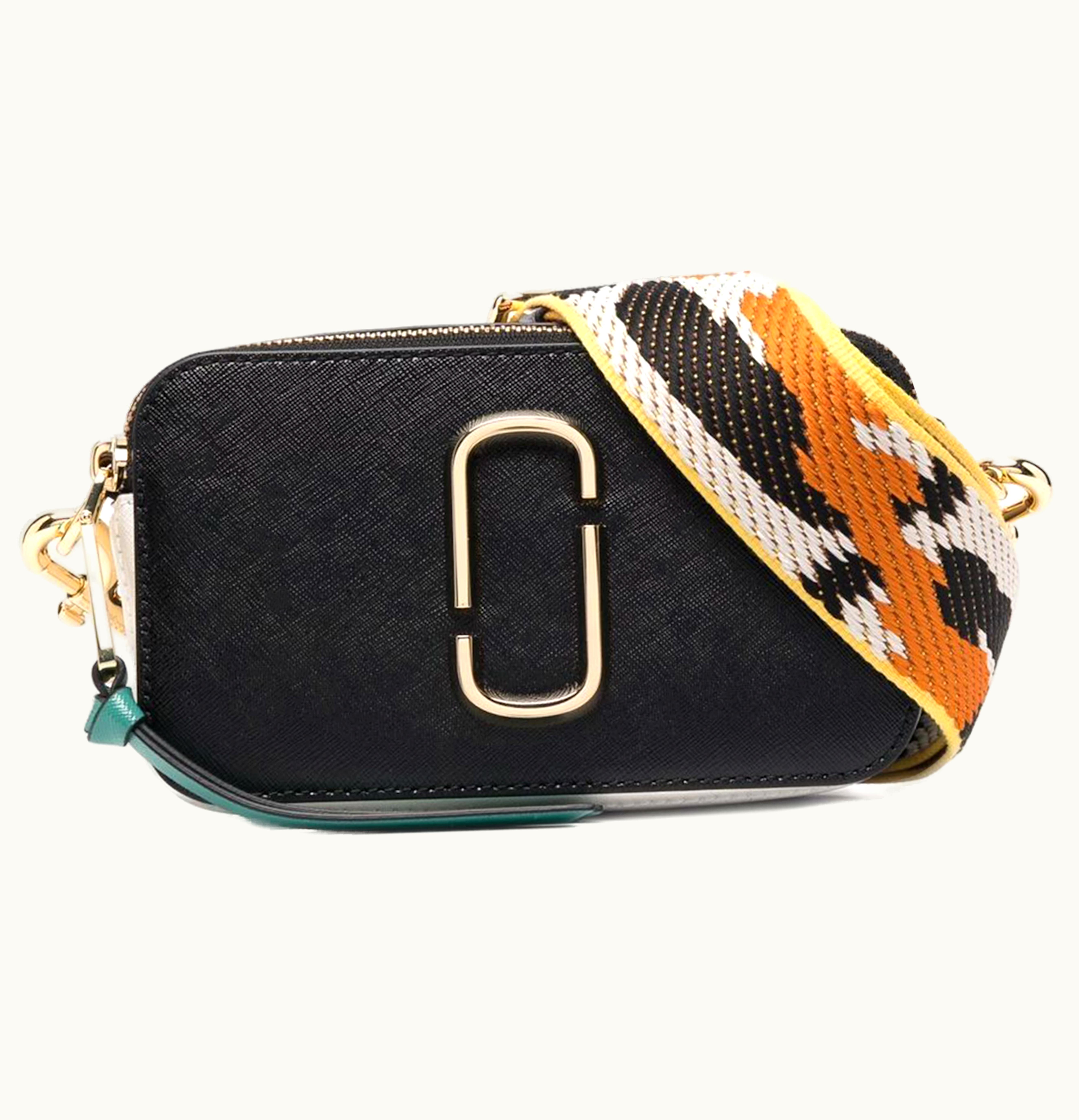 Marc Jacobs The Marc Jacobs The Snapshot Camera Bag Black Honey Ginger