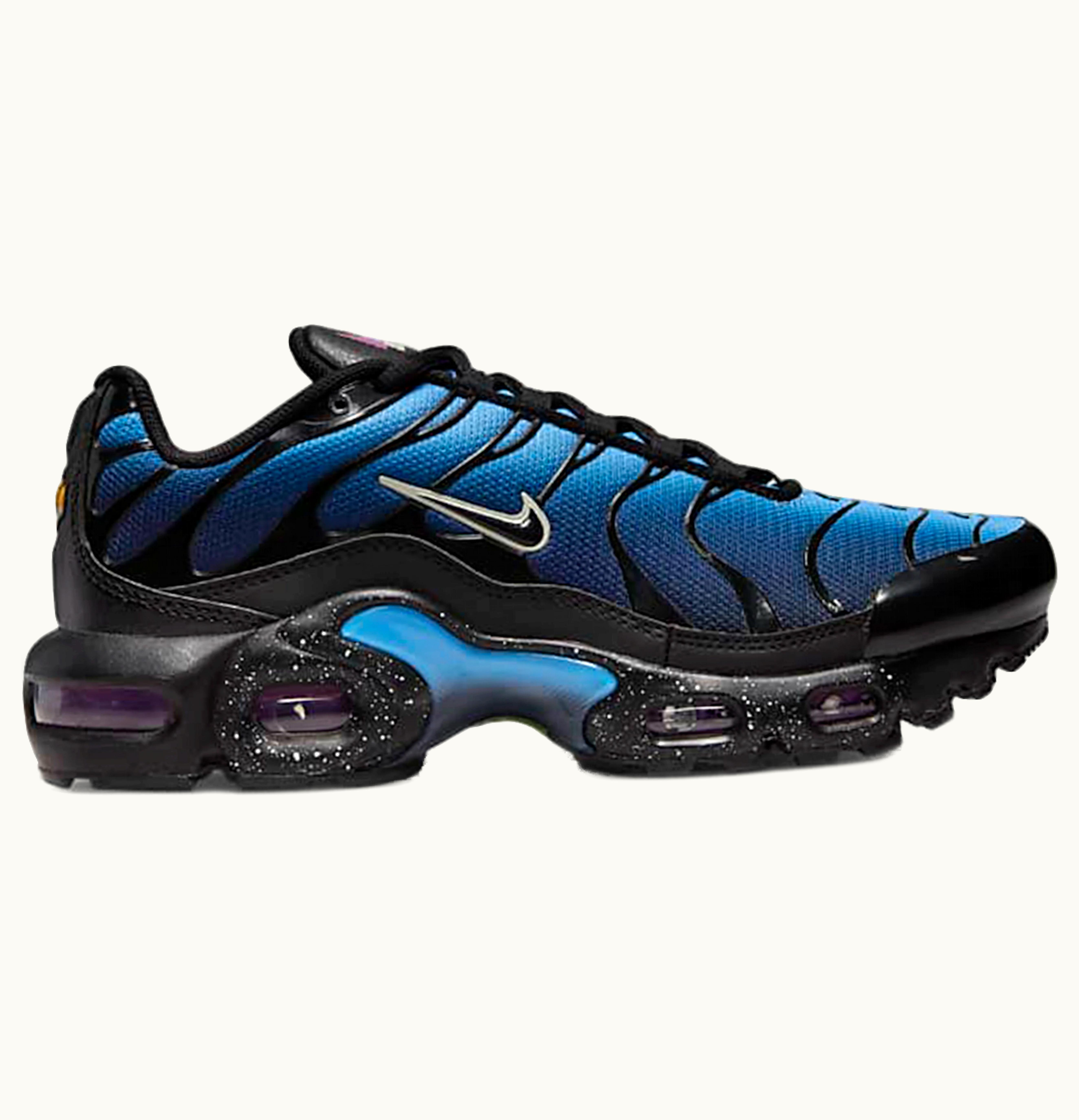 Nike Nike Air Max Plus Black University Blue Chlorophyll Light Bordeaux GS
