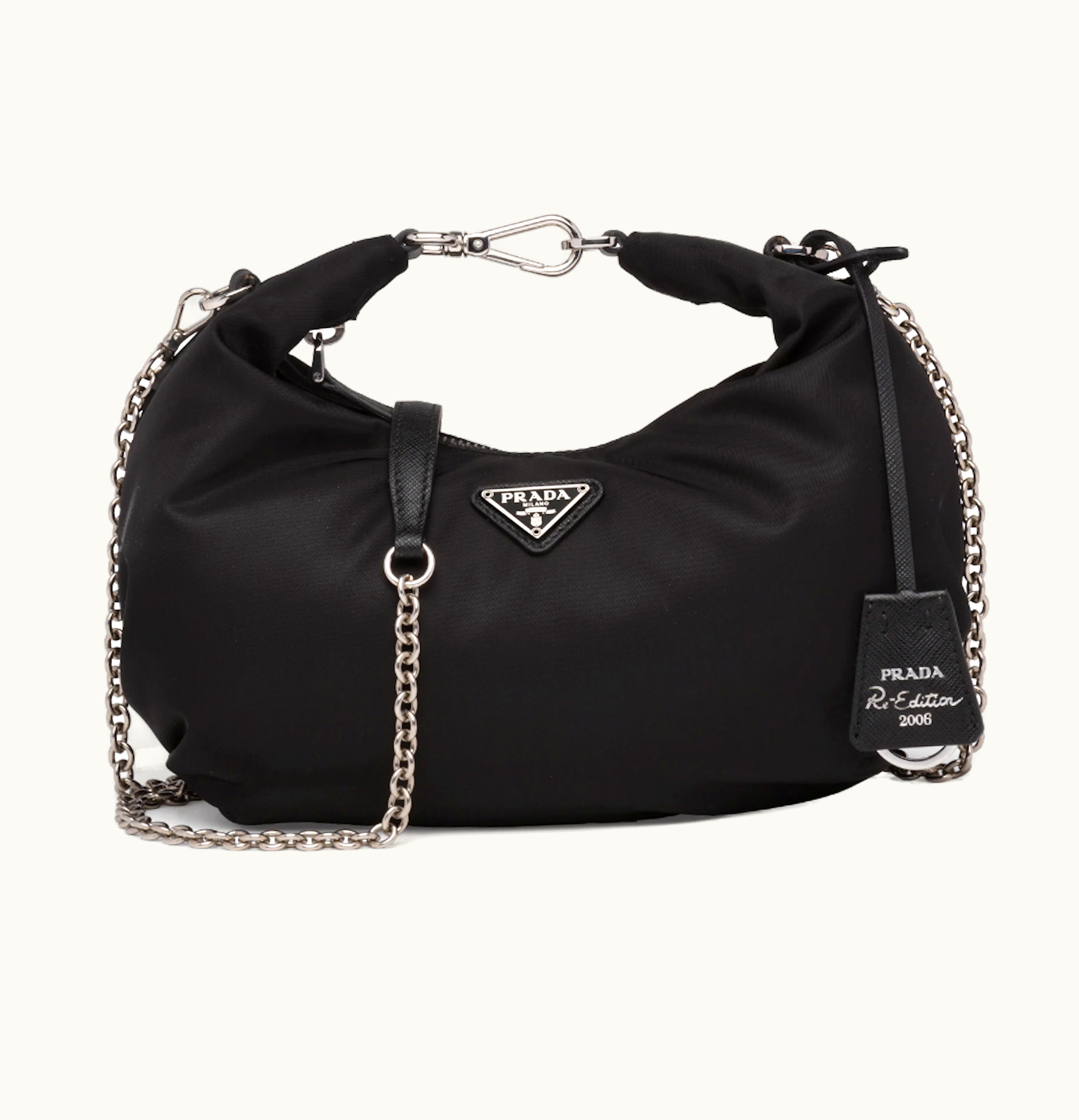 Prada Prada Re Edition 2006 Nylon Bag Black