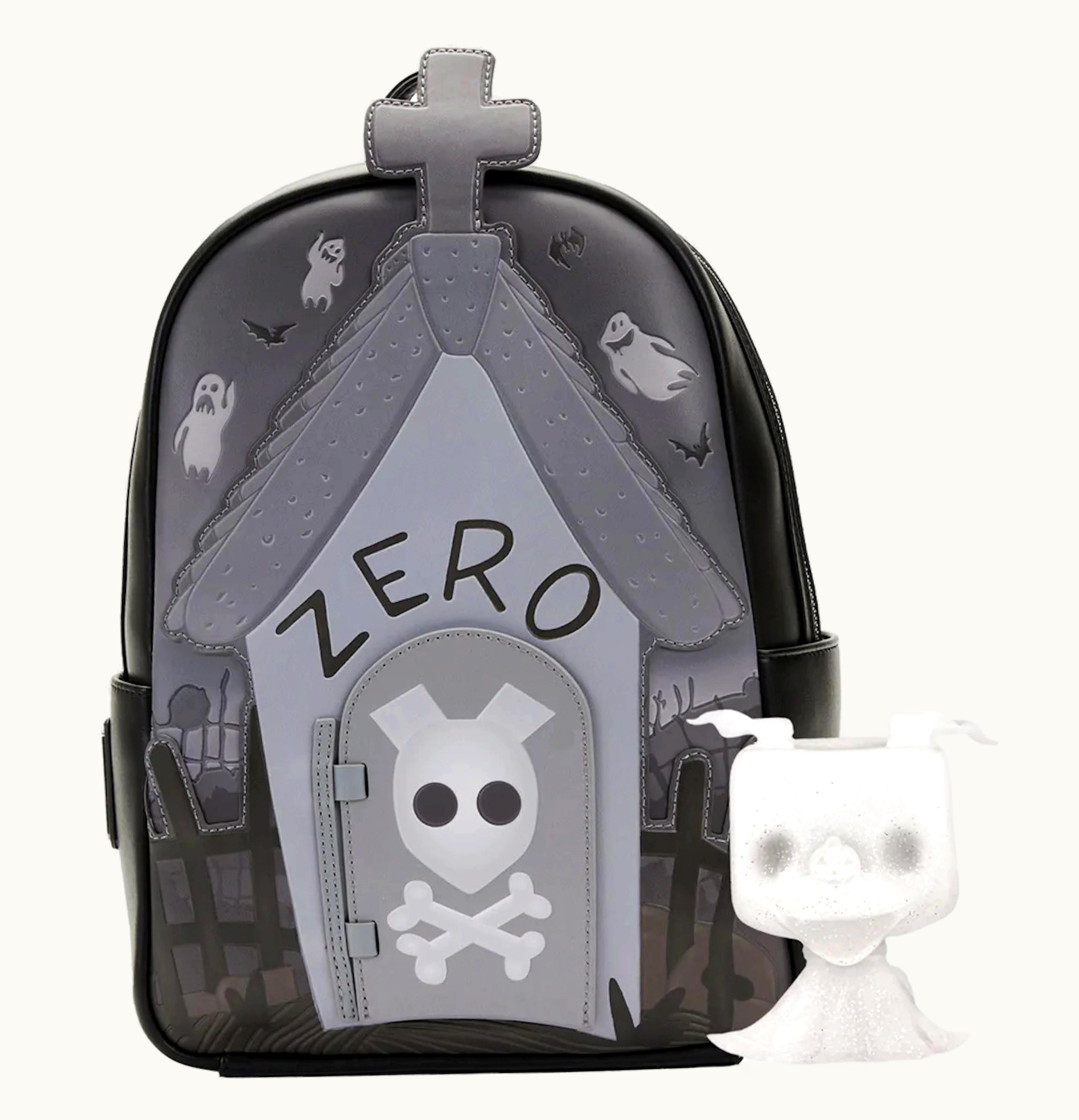 Loungefly Loungefly The Nightmare Before Christmas Funko Pop and Mini Backpack 2022 NYCC Exclusive Bundle Le 3000