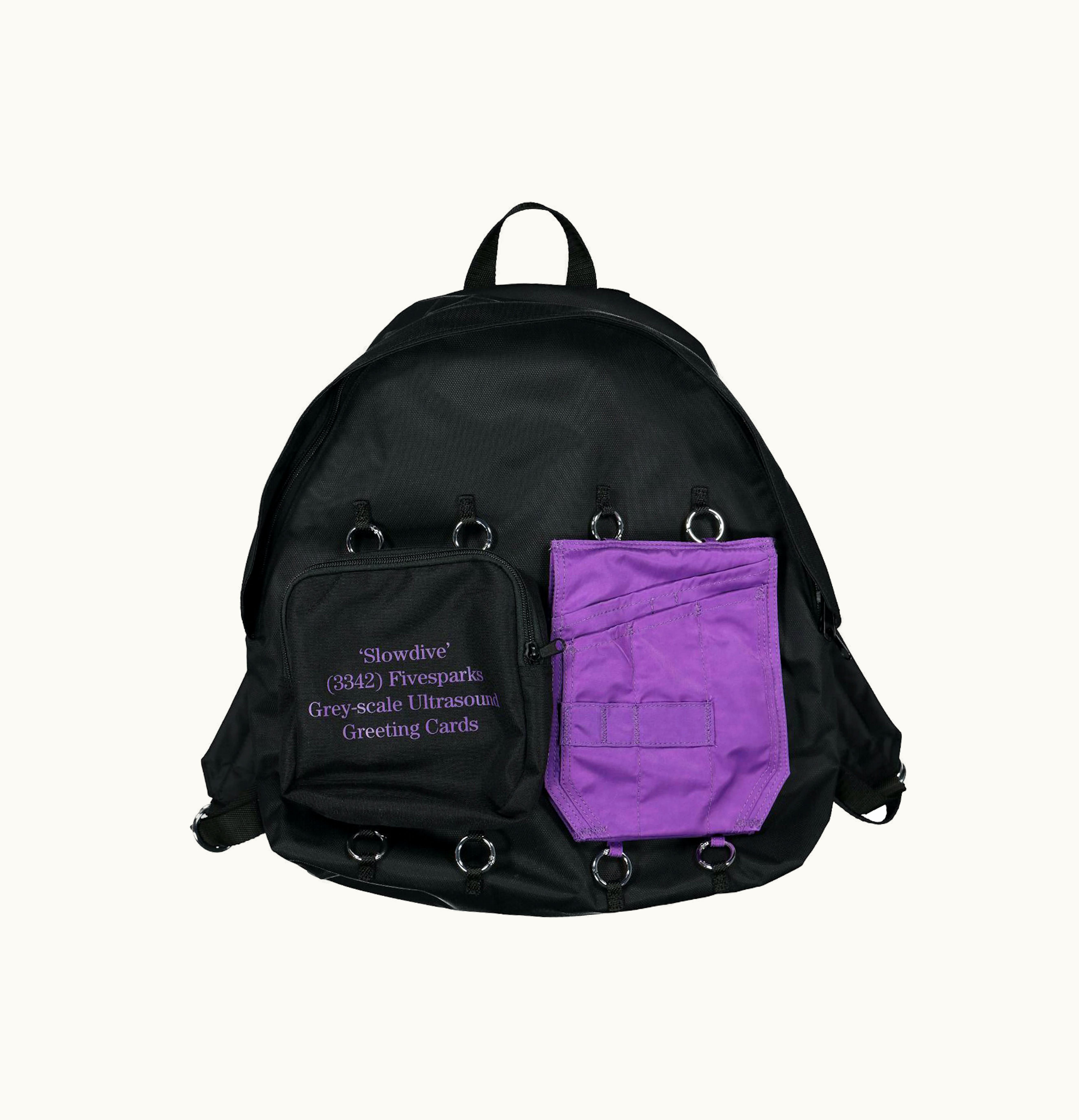 Raf Simons Raf Simons x Eastpak Padded Doublr Backpack Black Purple