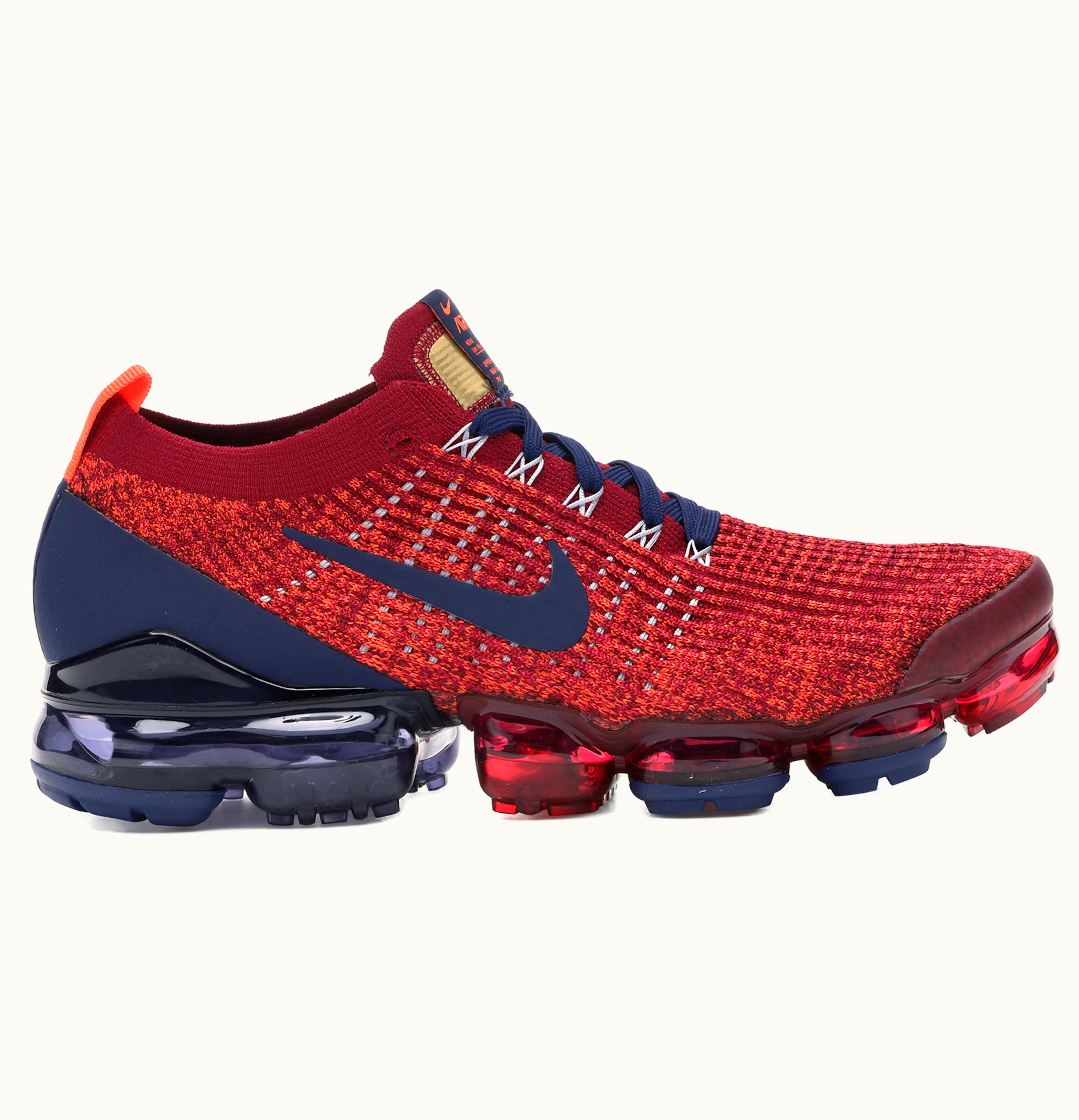 Nike Nike Air VaporMax Flyknit 3 Noble Red Blue Void