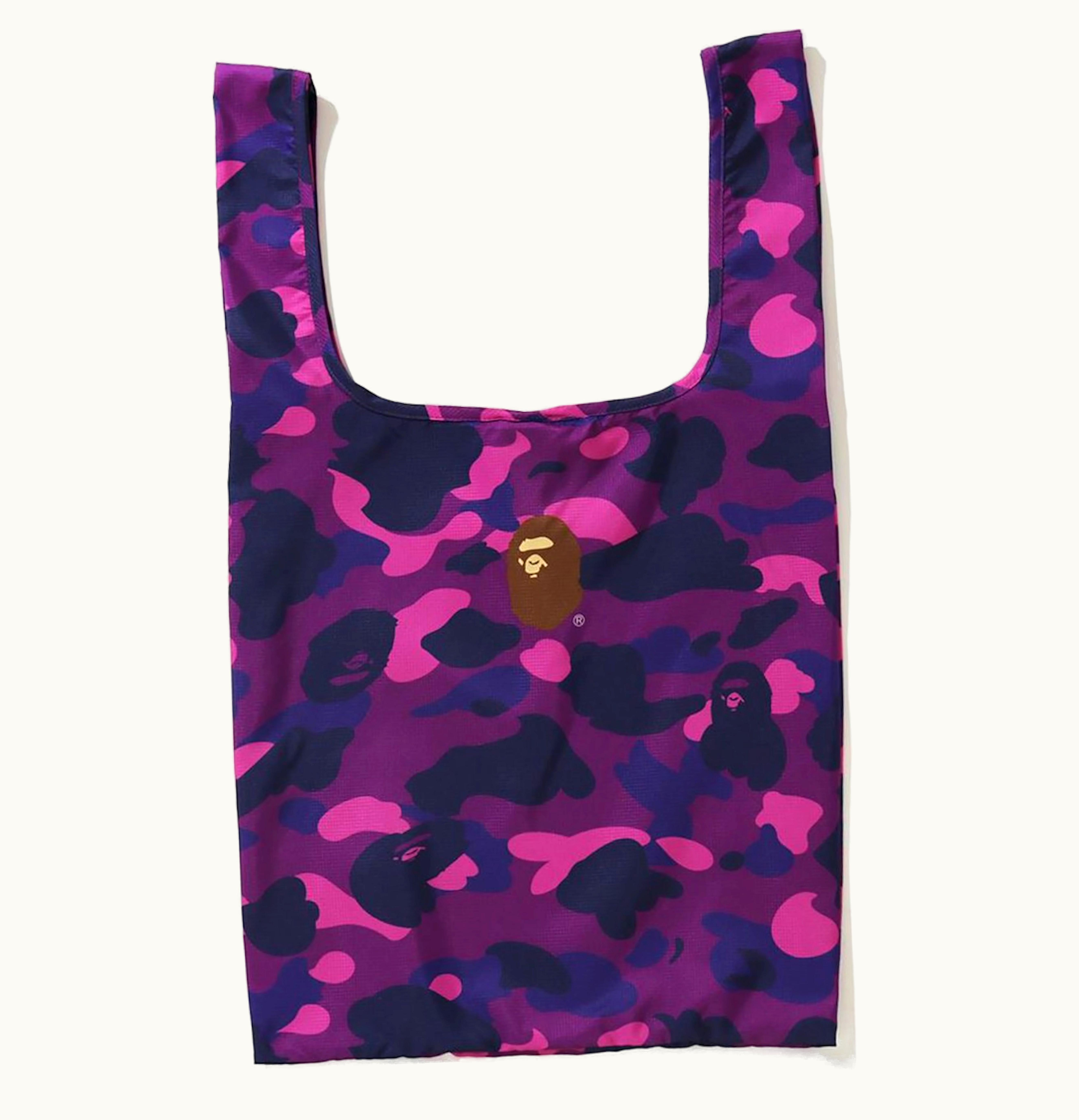 BAPE BAPE Color Camo Shopping Bag L Purple