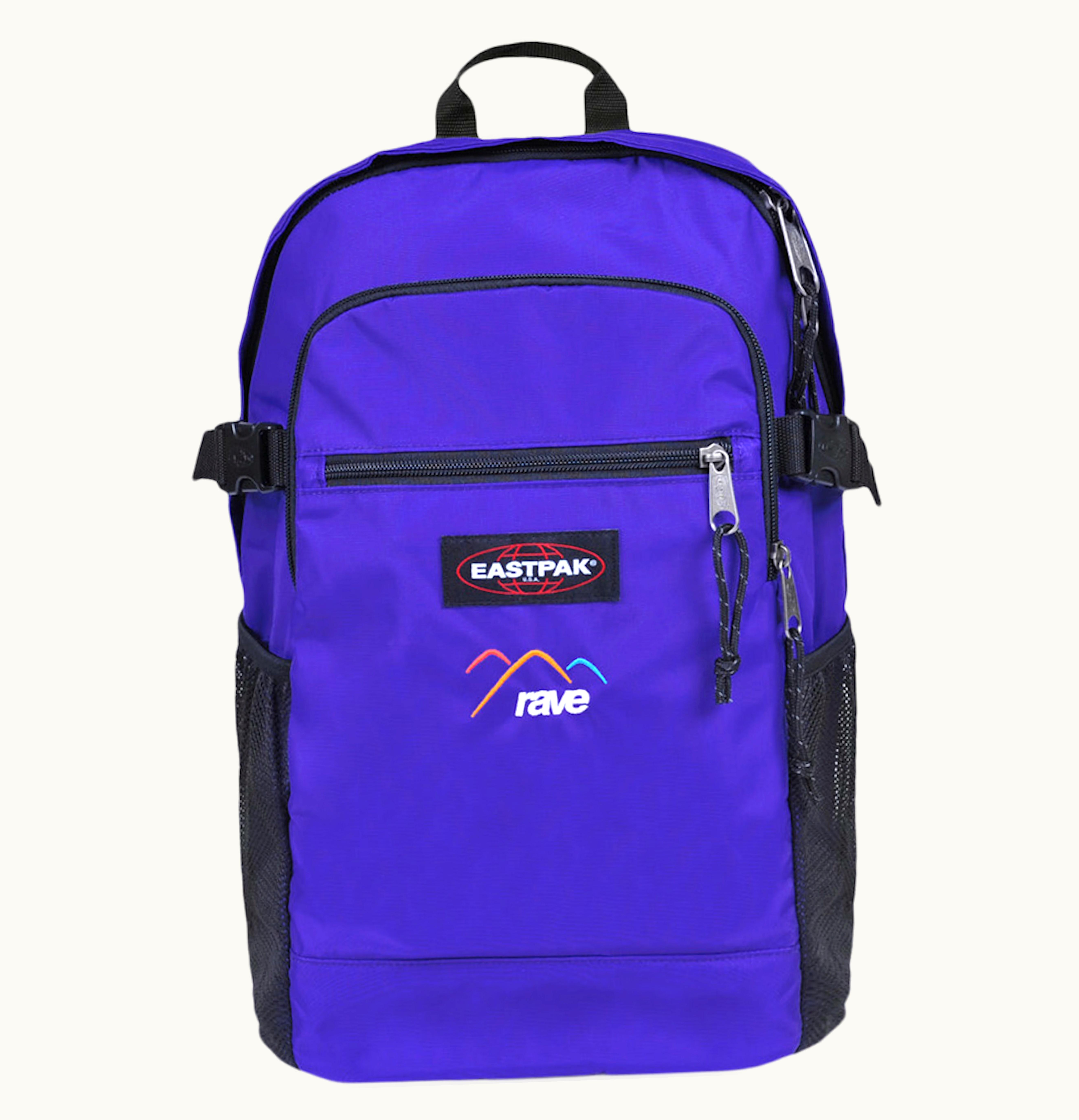 Rave Skateboards Rave Skateboards EASTPAK Diren Pwr Summit Edition Backpack POWR Purple