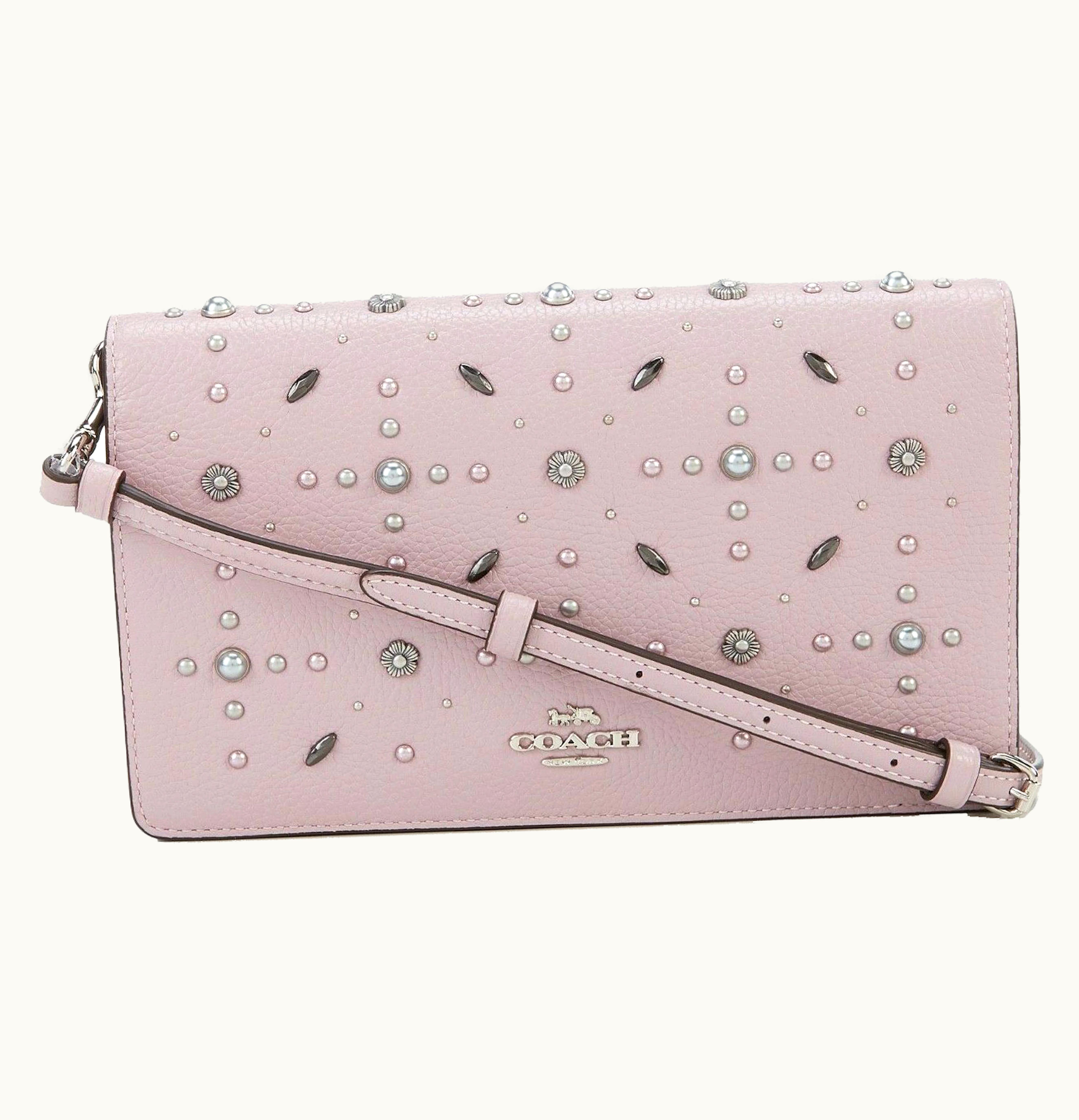 Coach Coach Prarie Clutch Bag Ice Purple