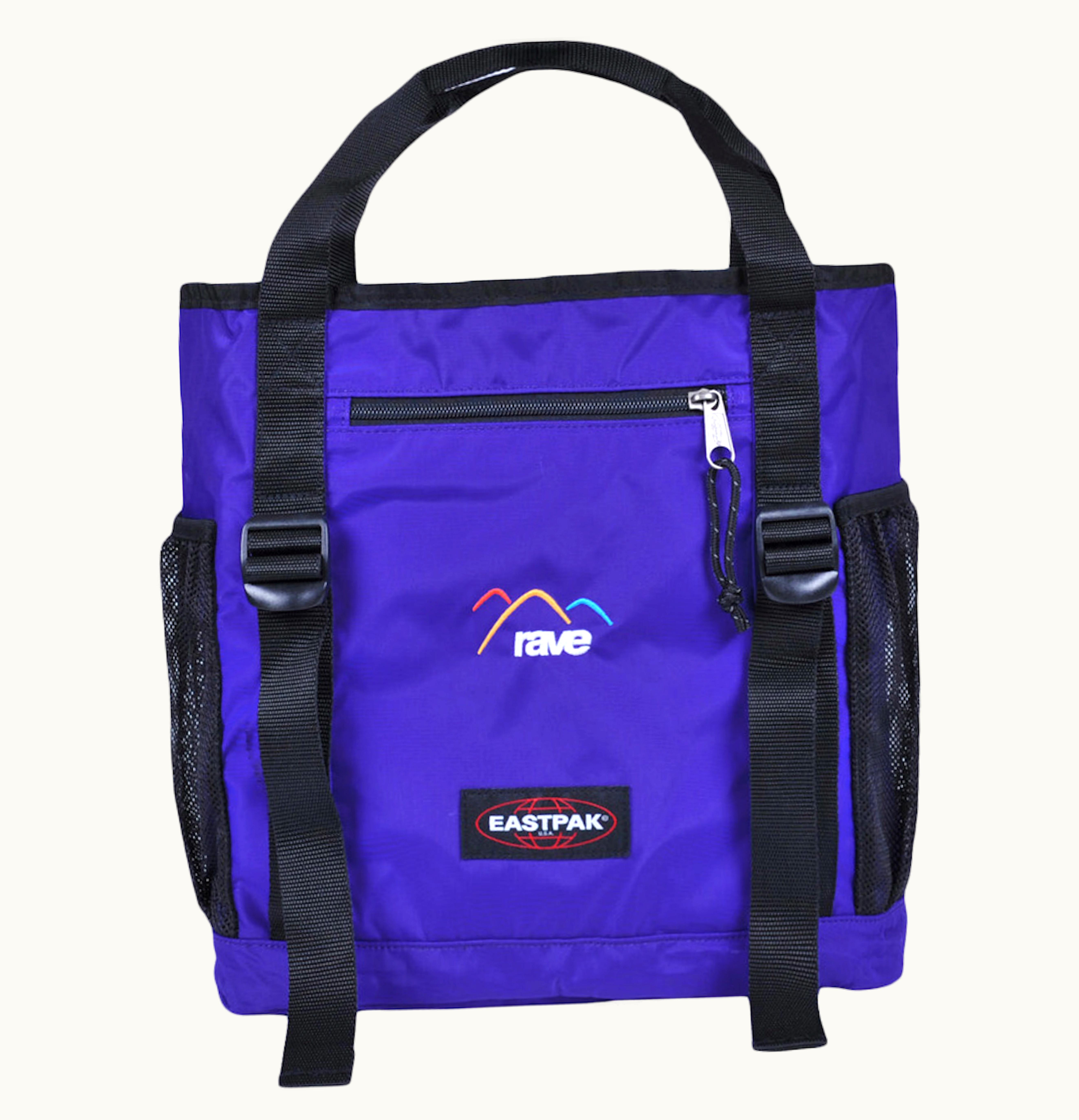 Rave Skateboards Rave Skateboards EASTPAK Luna Pwr Summit Edition Backpack POWR Purple
