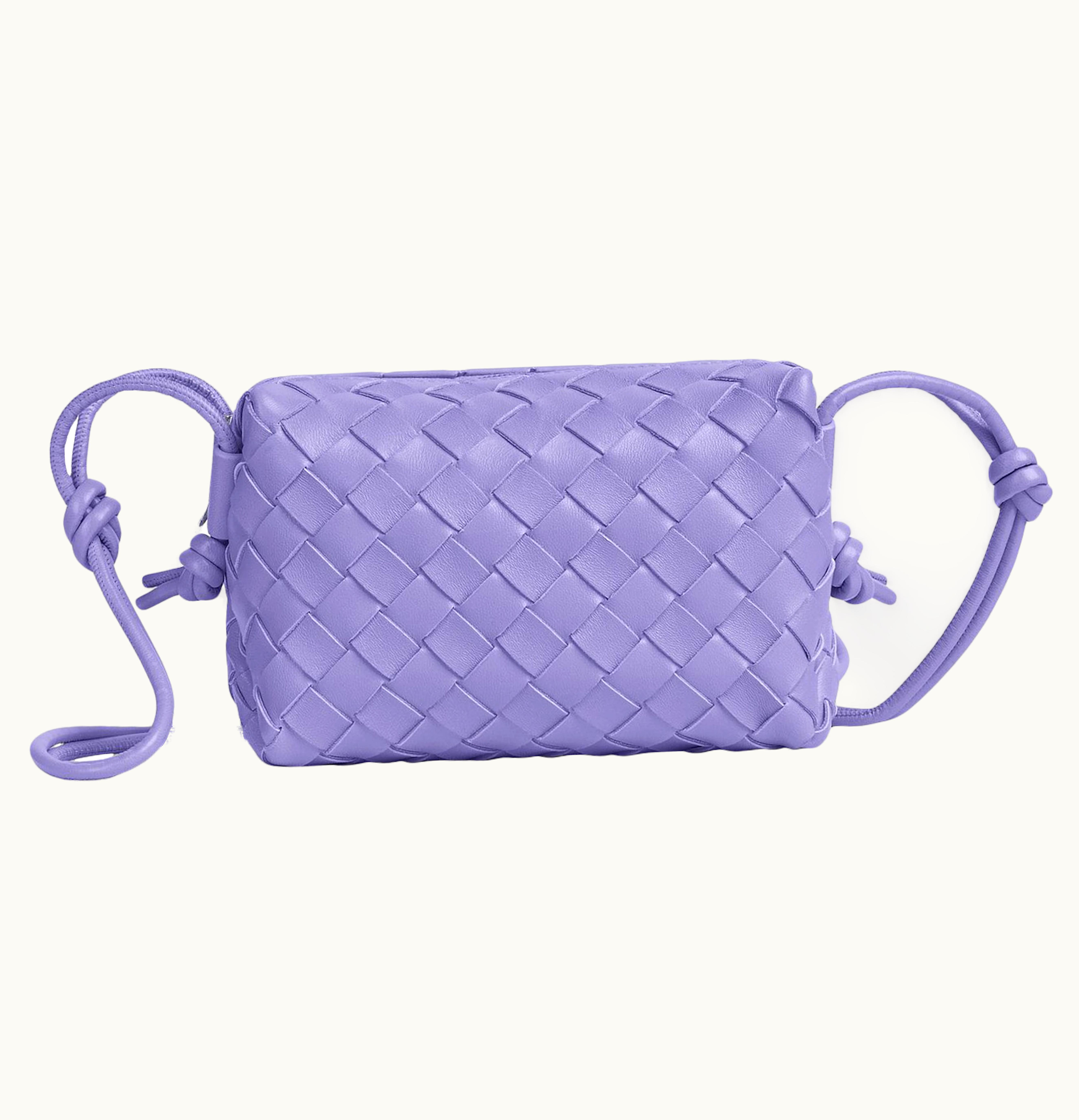 Bottega Veneta Bottega Veneta Loop Intrecciato Camera Bag Mini Wisteria