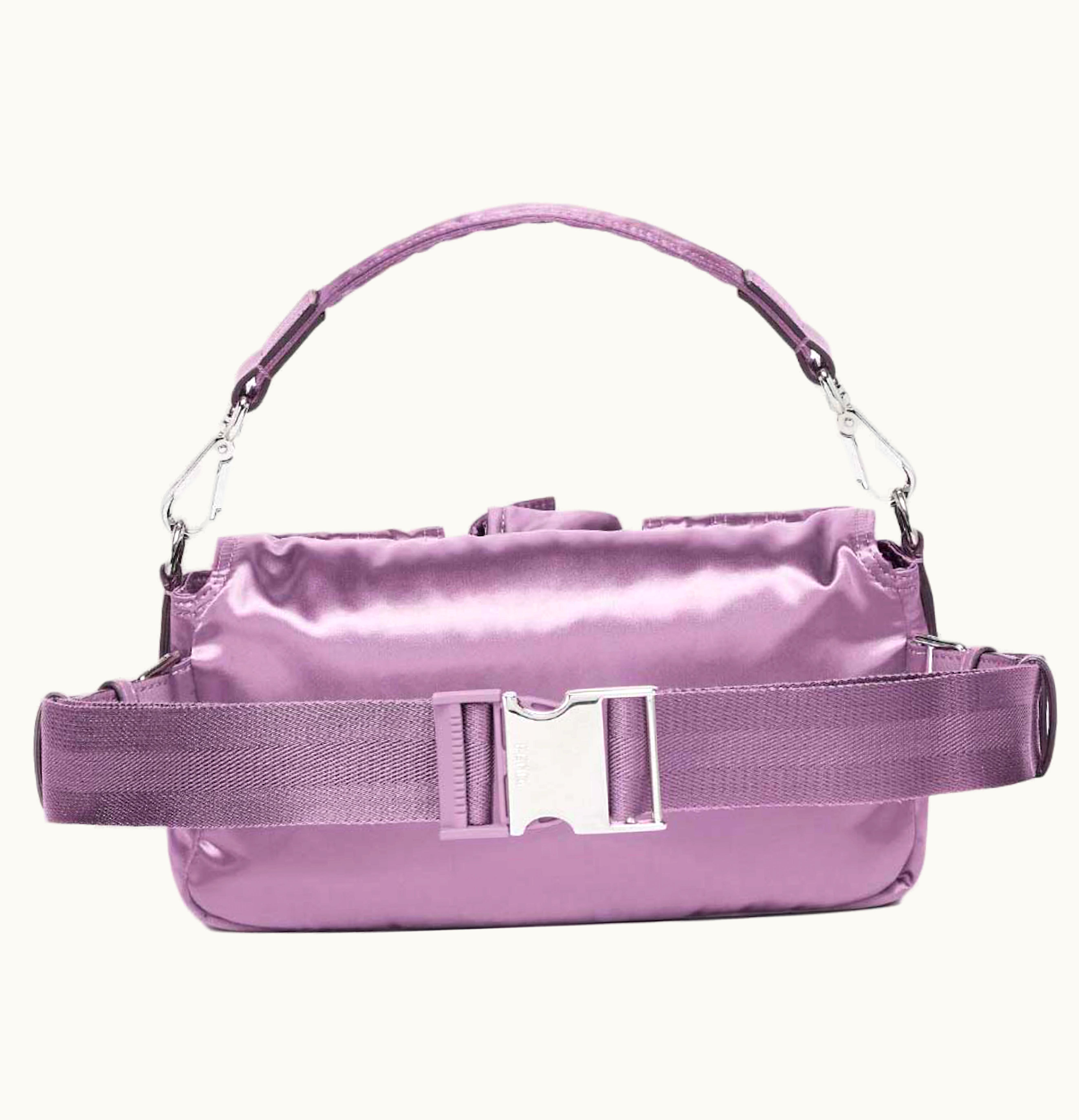 Fendi Fendi Nylon Baguette Purple