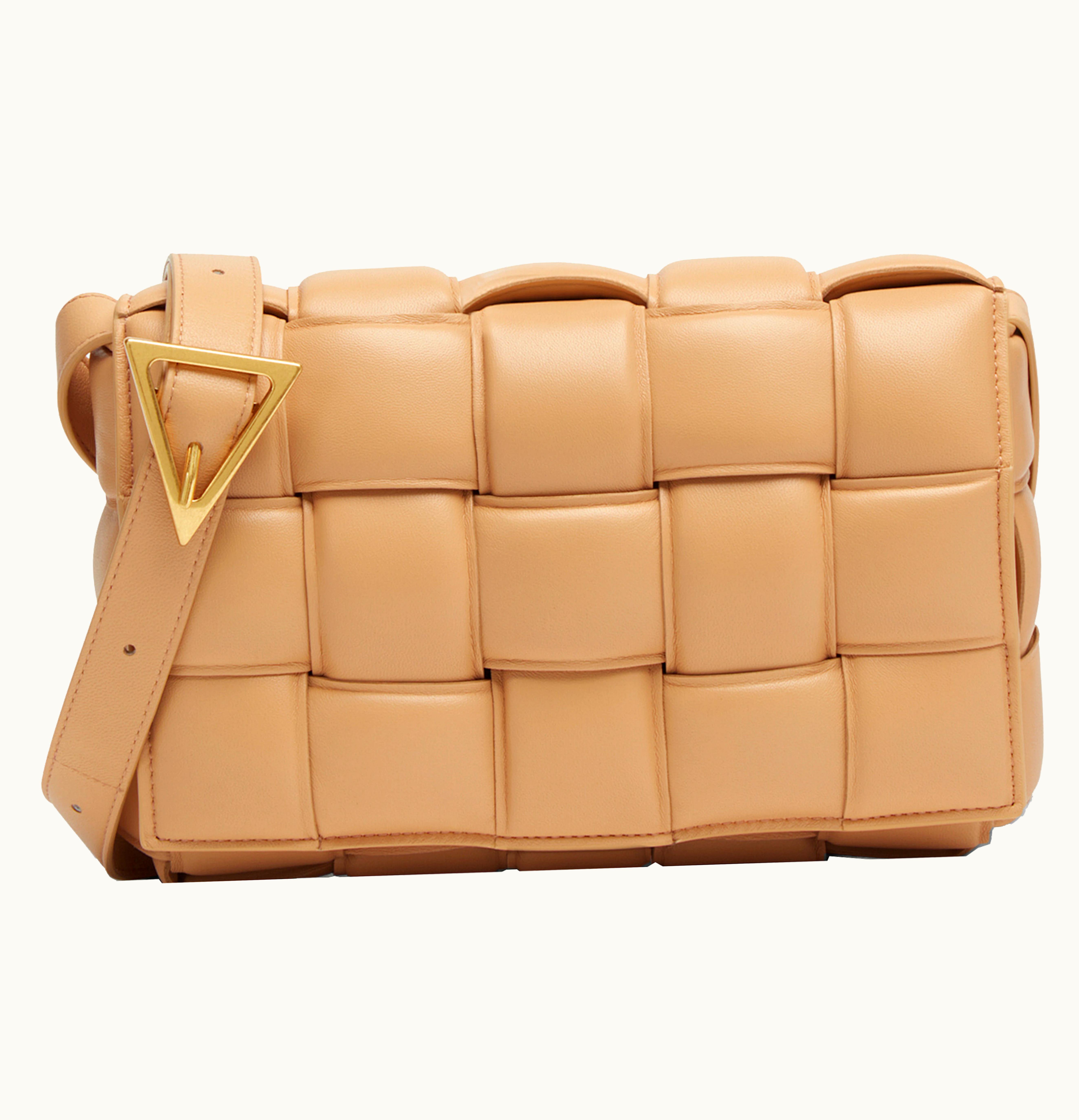 Bottega Veneta Bottega Veneta Padded Cassette Intrecciato Almond