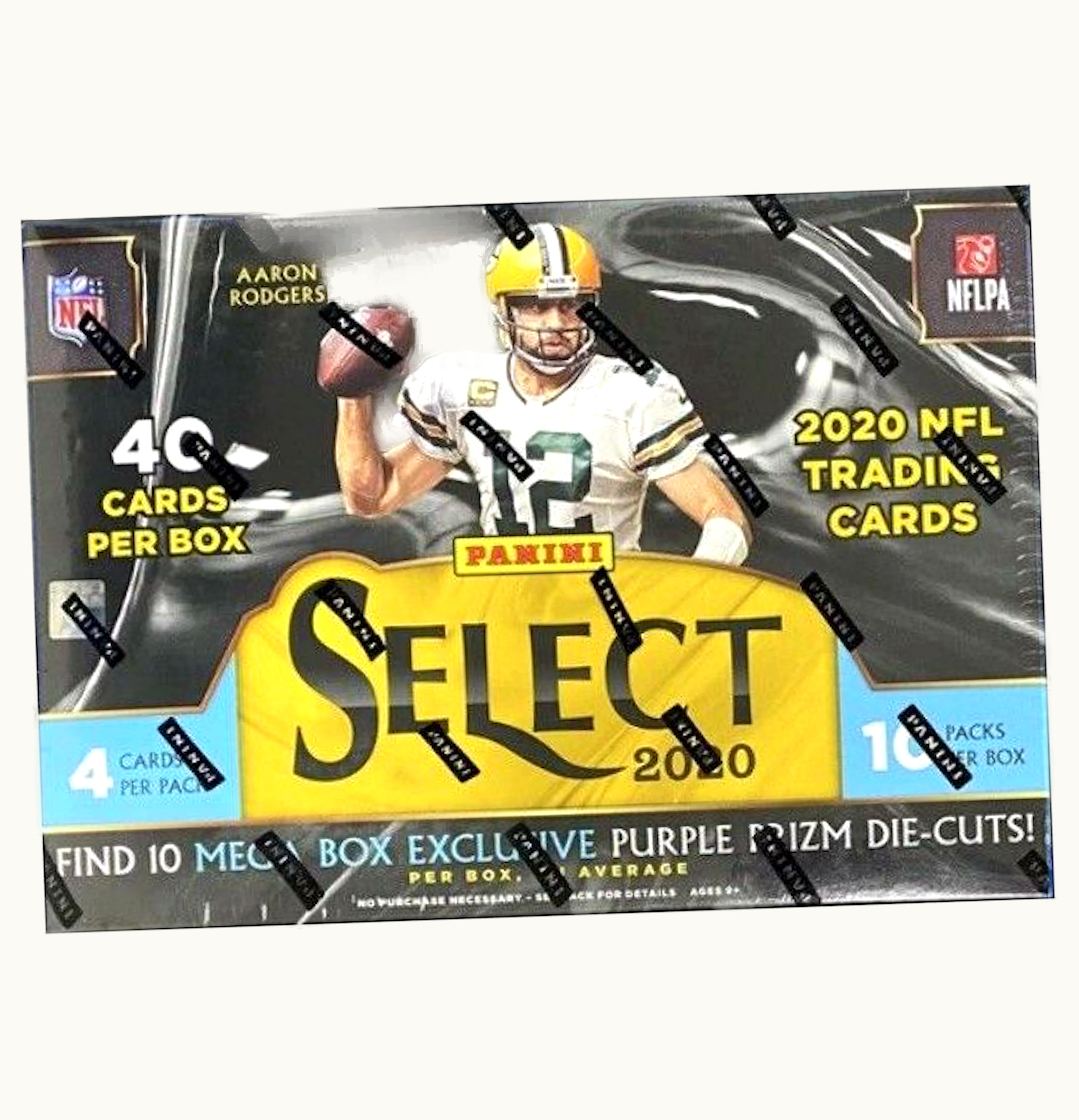 Panini 2020 Panini Select Football Mega Box Purple Die Cuts