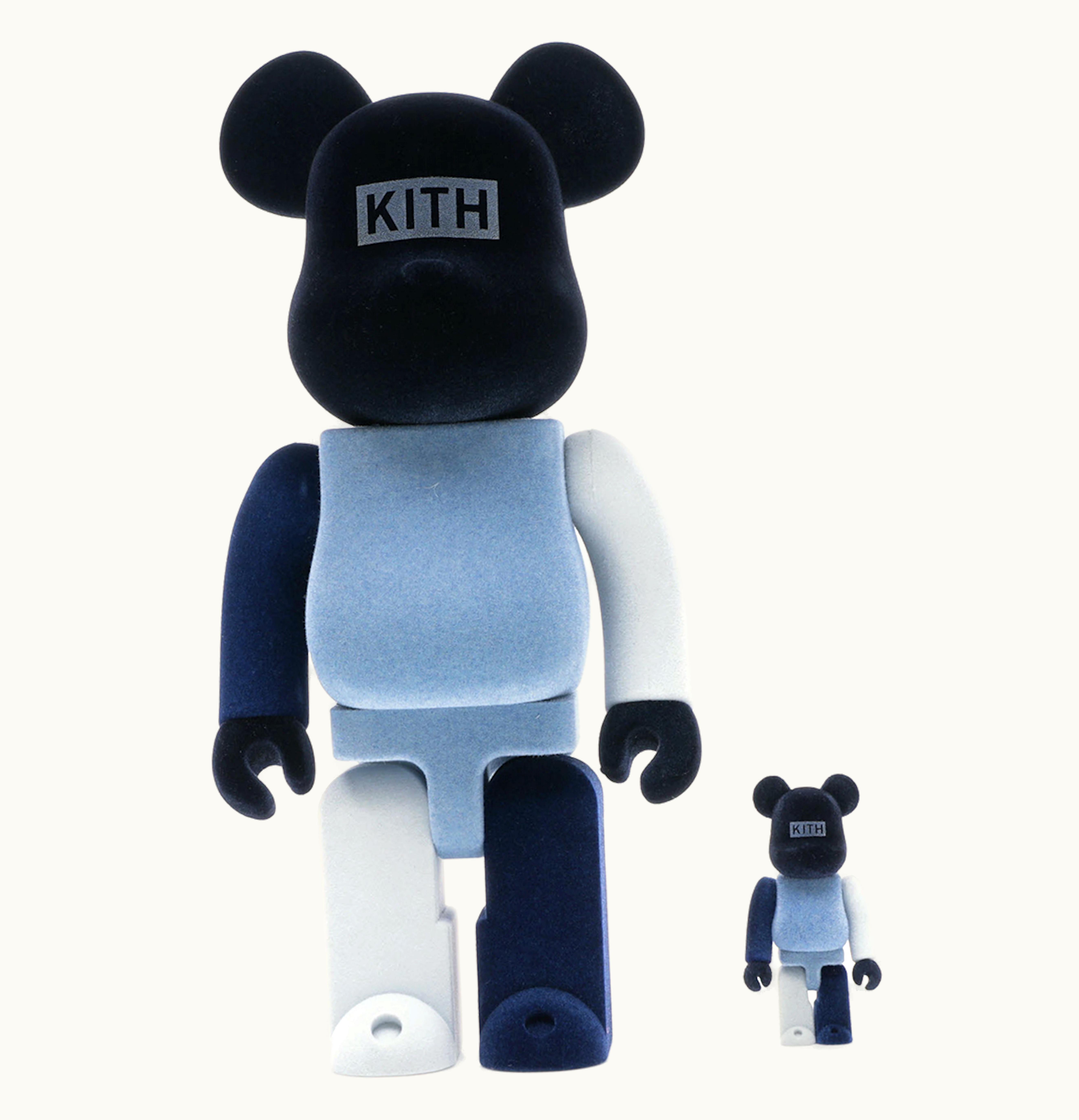 Bearbrick Bearbrick Kith 100 400 Set Summer Cool Multi