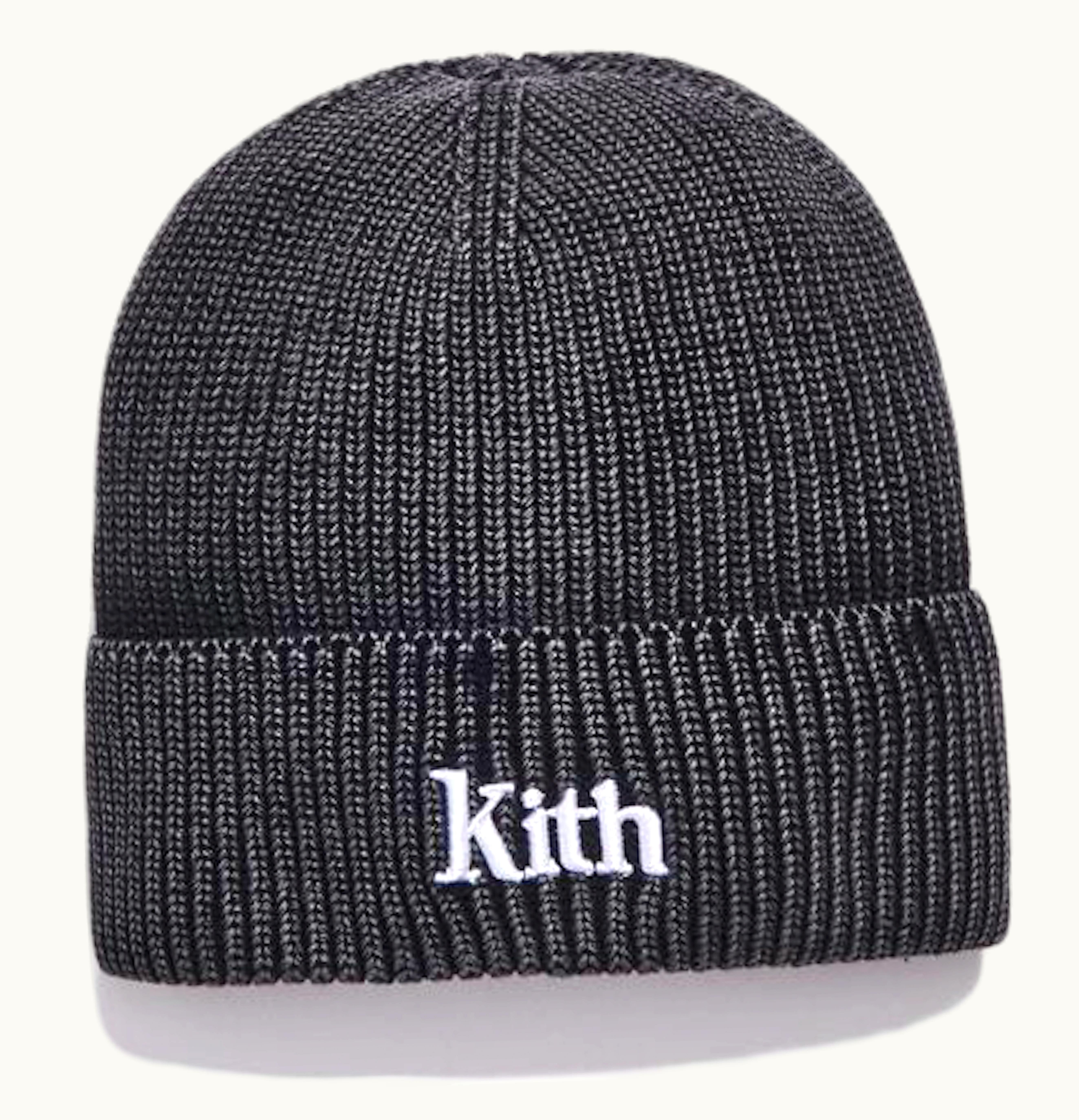 Kith Kith Washed Beanie Black