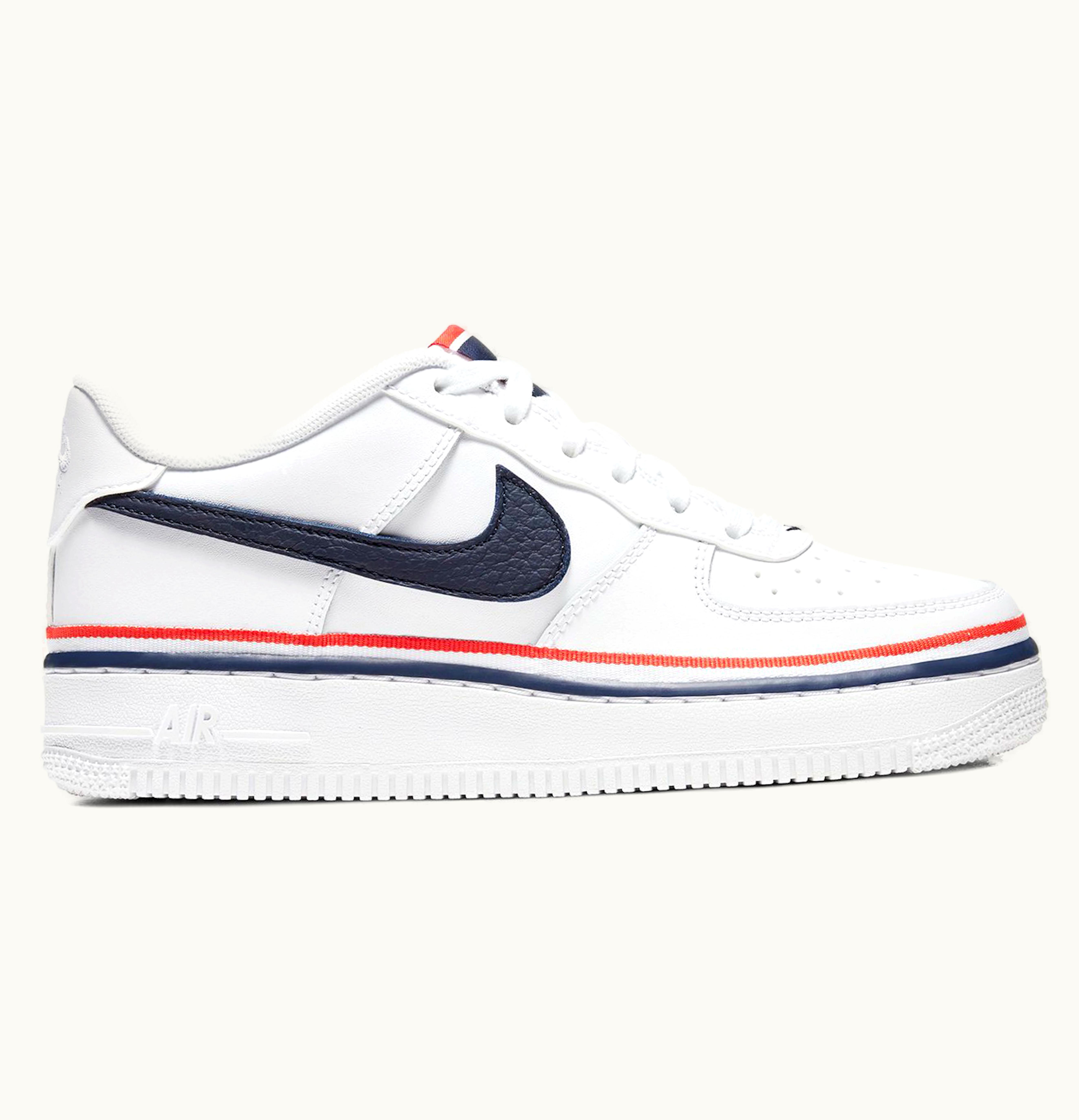 Nike Nike Air Force 1 Low LV8 Ribbon White Blue GS