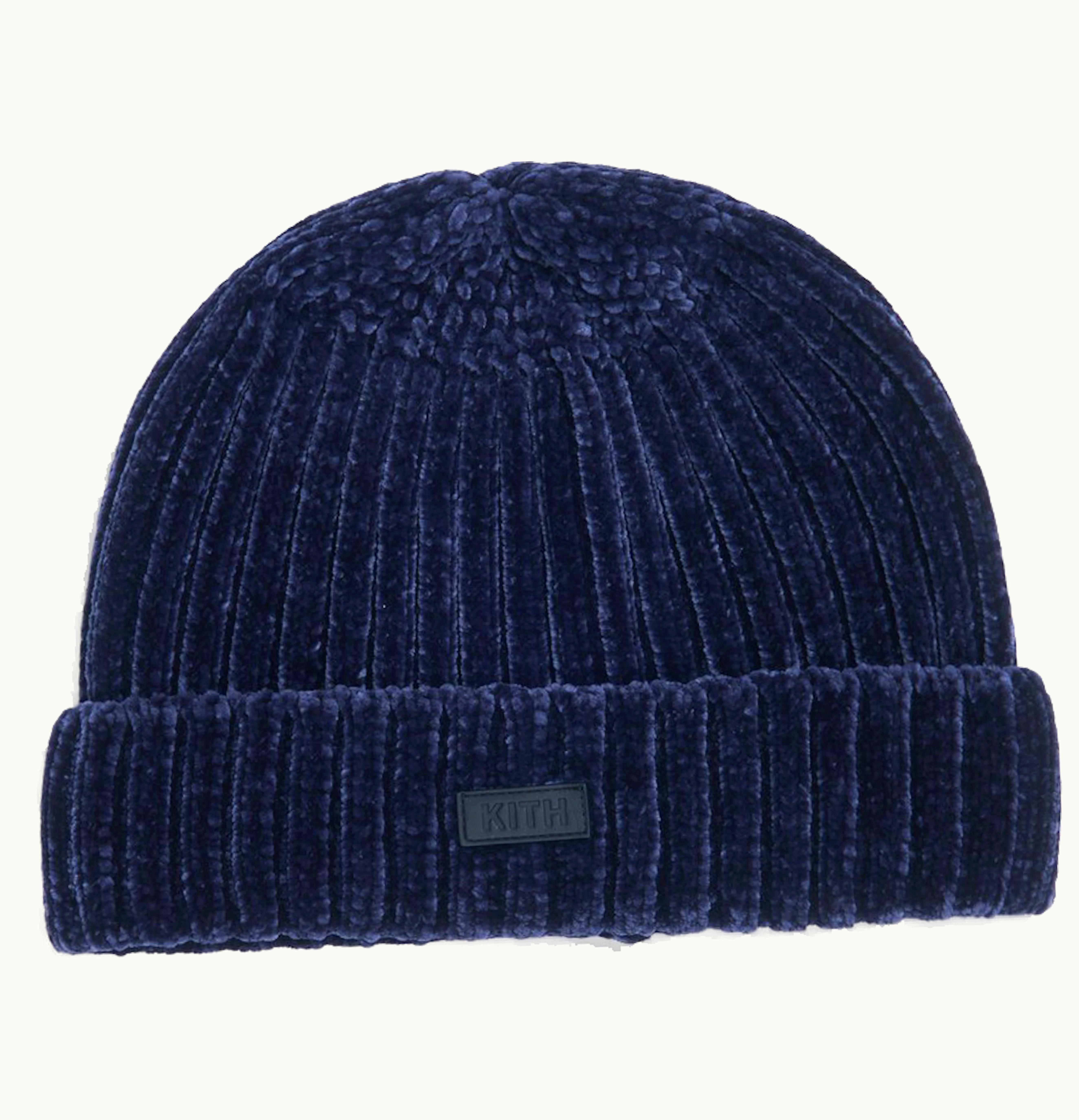 Kith Kith Chenille Beanie Navy