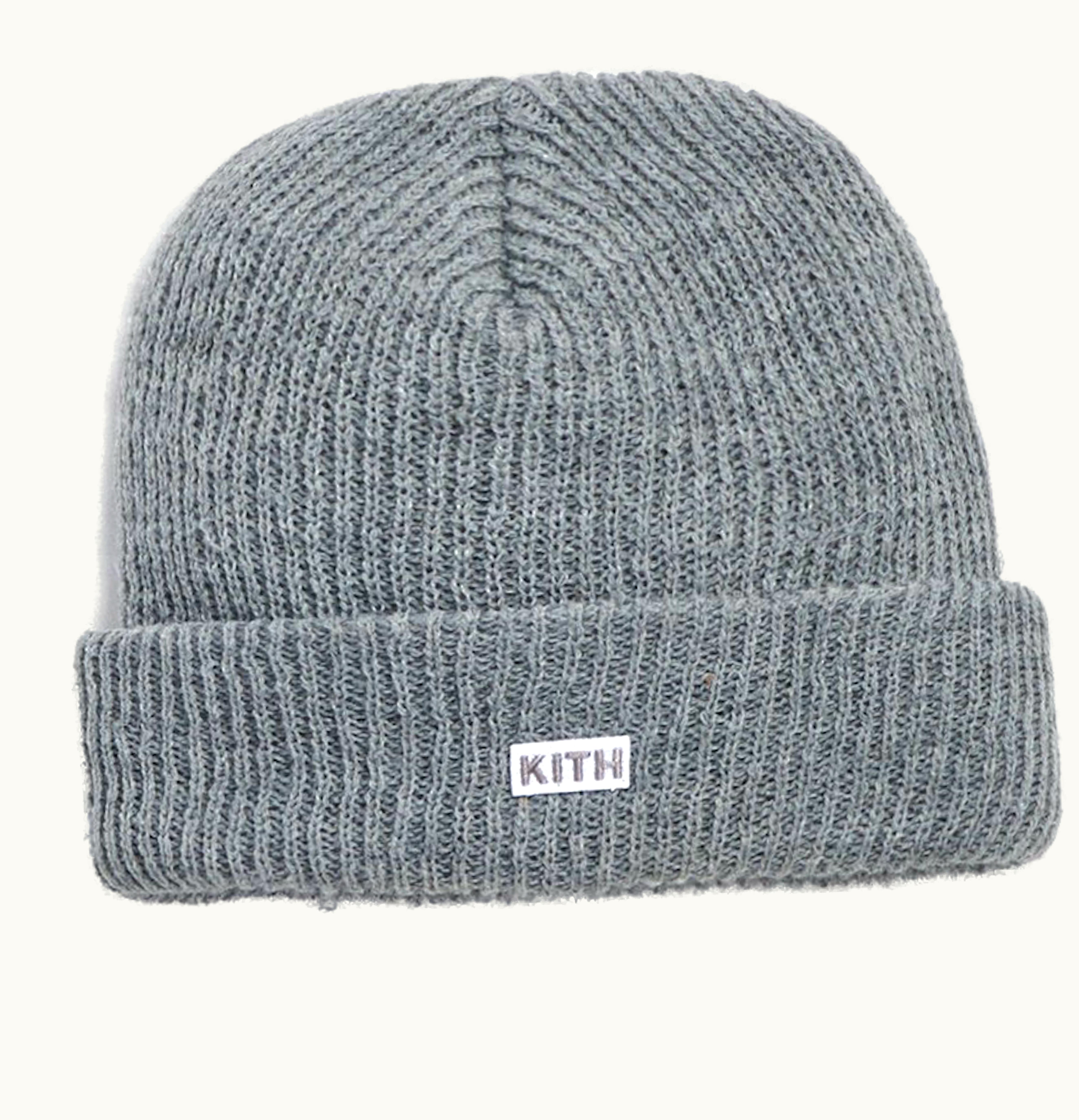 Kith Kith Classic Beanie Light Heather Grey