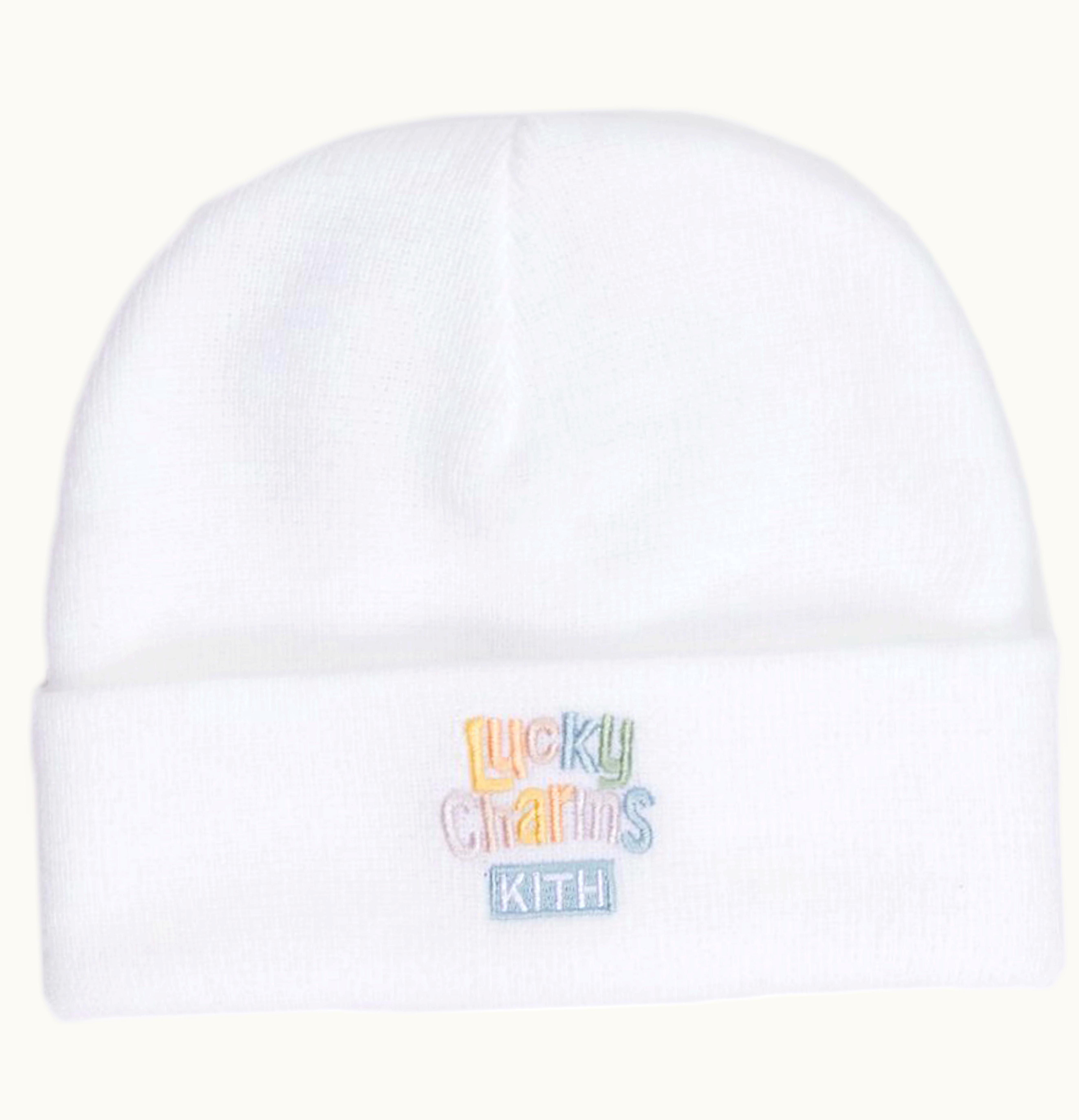 Kith Kith for Lucky Charms Logo Beanie White