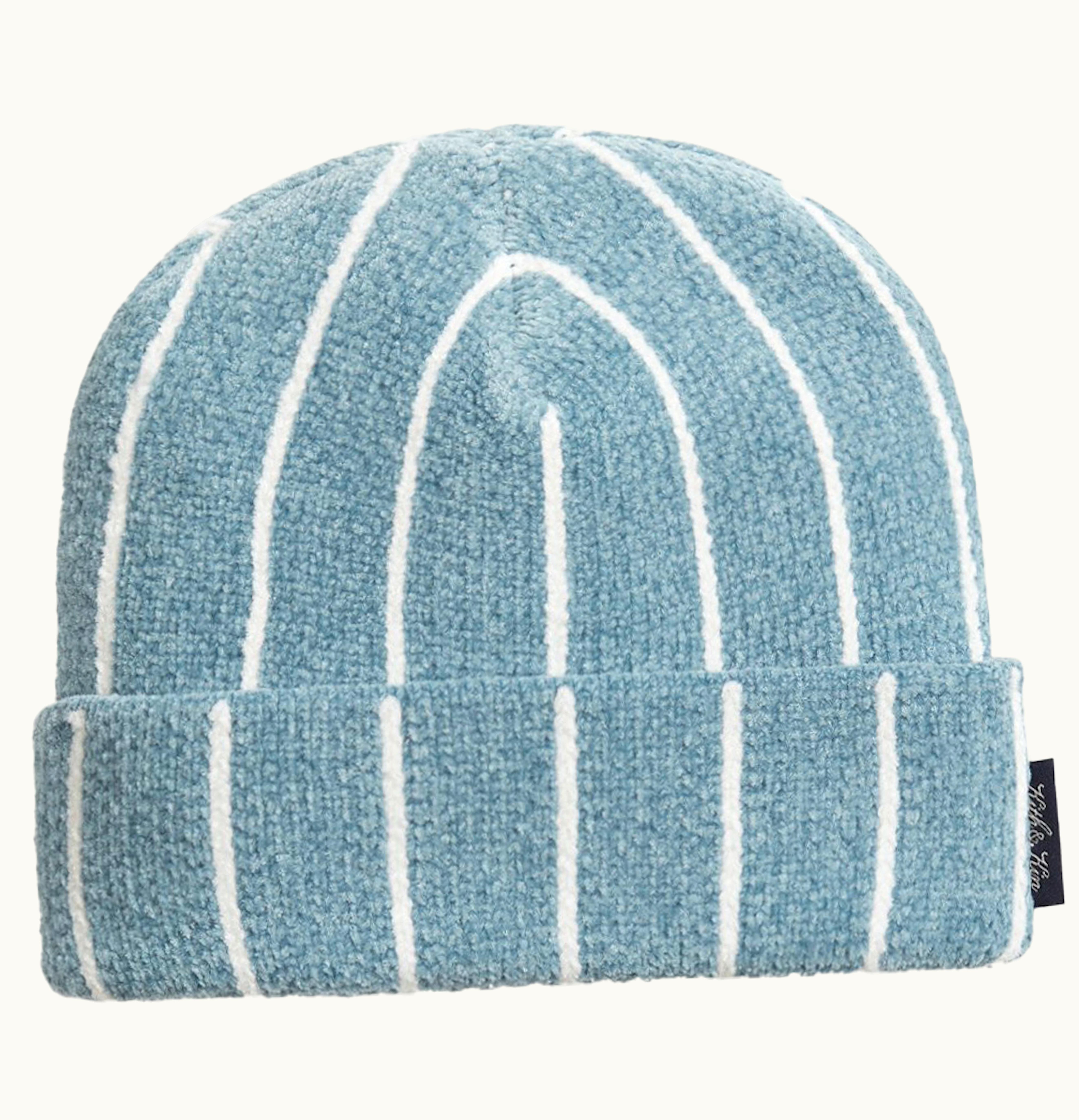 Kith Kith Kin Pinstripe Chenille Beanie Harbour