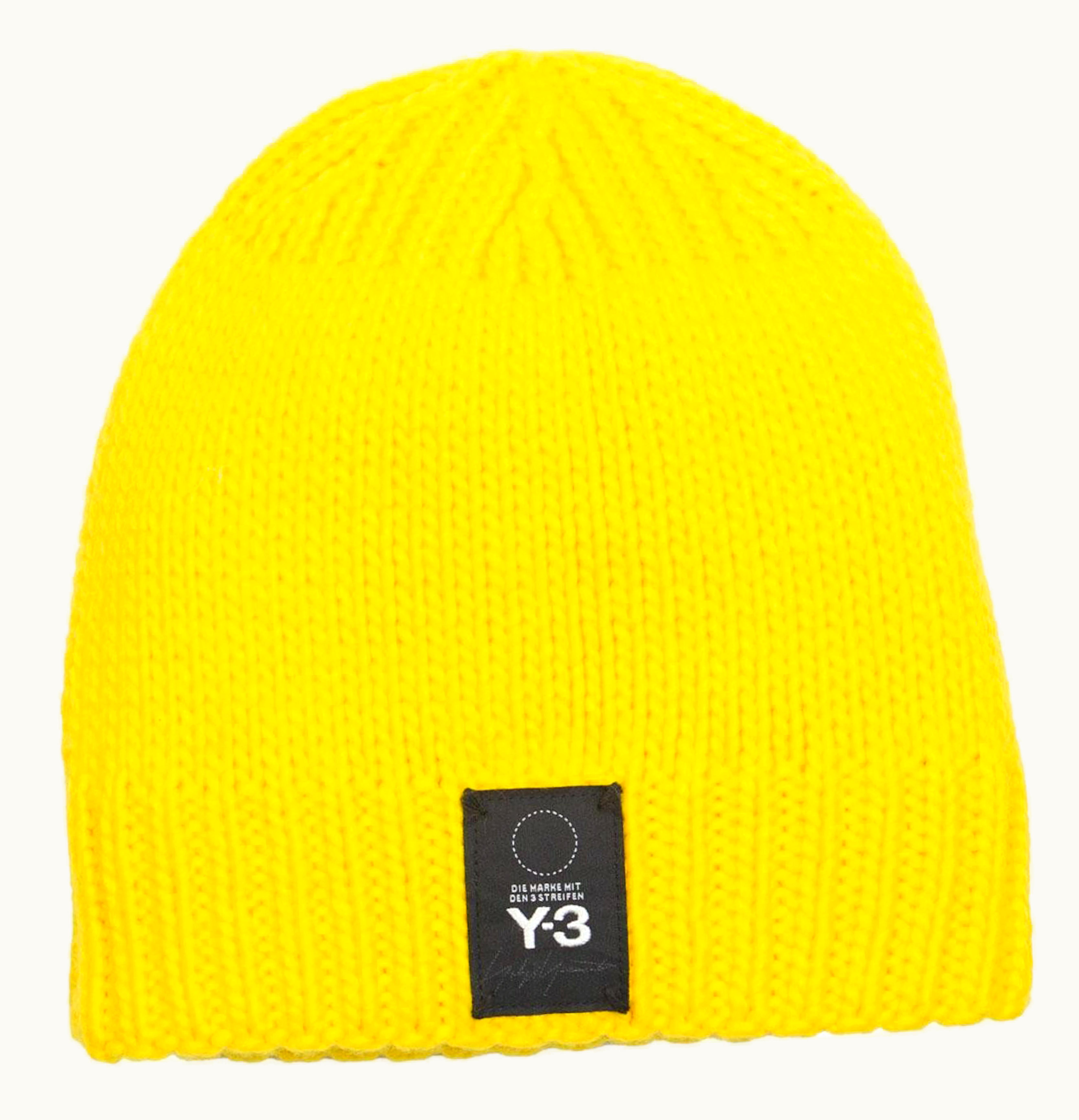 Adidas adidas Y 3 Knit Beanie Yellow