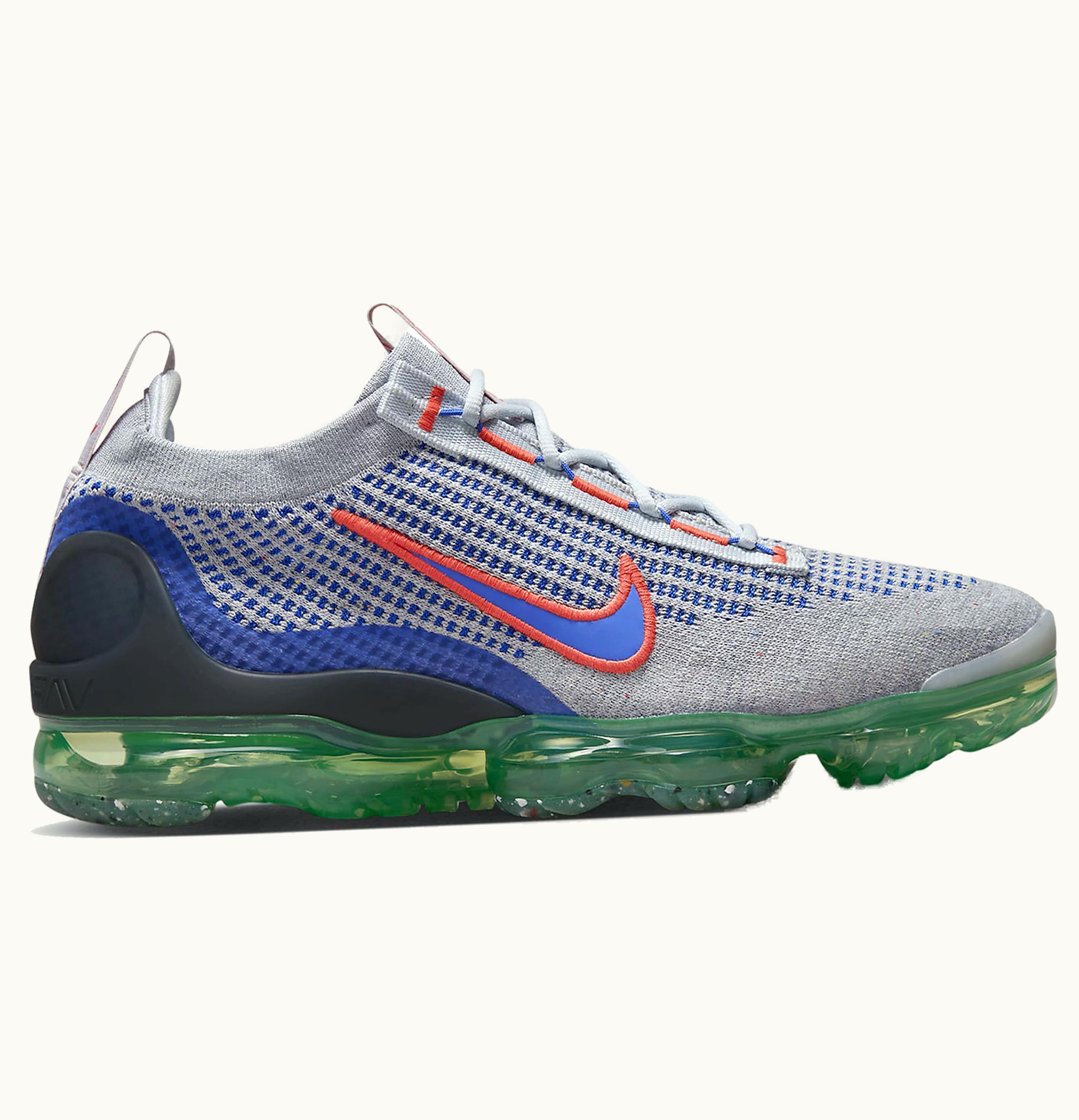 Nike Nike Air VaporMax 2021 Flyknit Wolf Grey Medium Blue