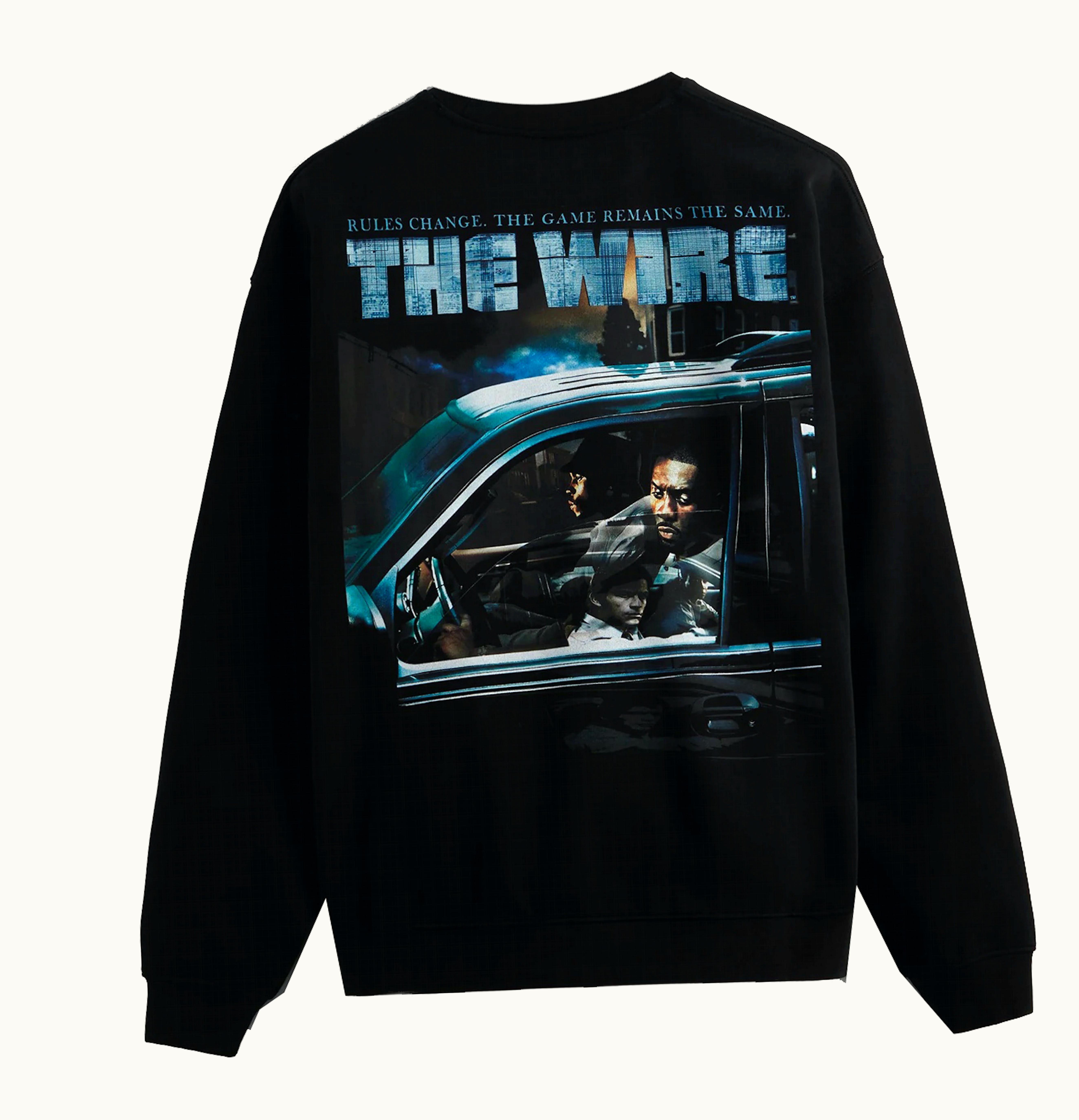 Kith Kith The Wire Rules Change Vintage Crewneck Black
