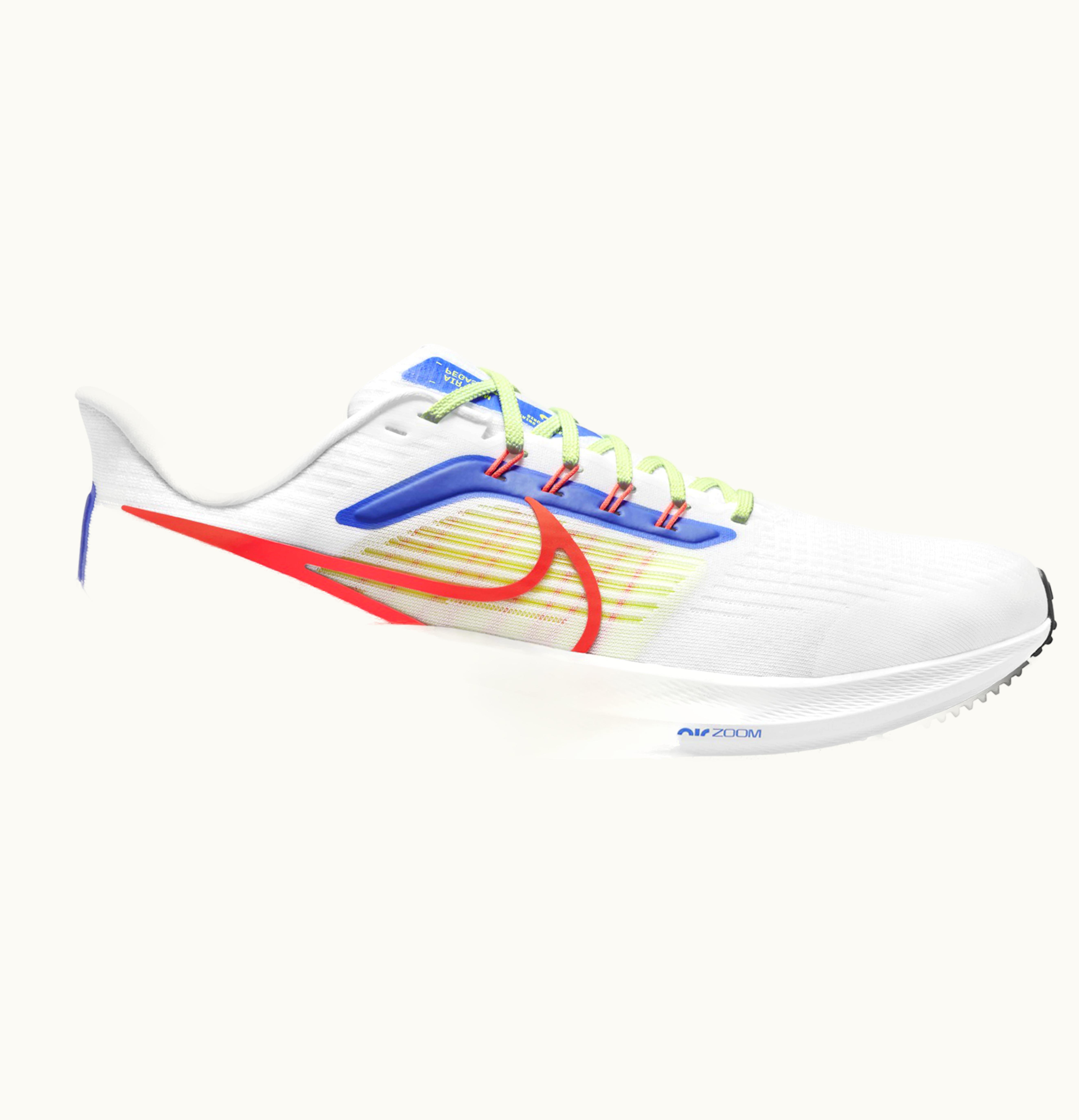 Nike Nike Air Zoom Pegasus 39 White Crimson Racer Blue